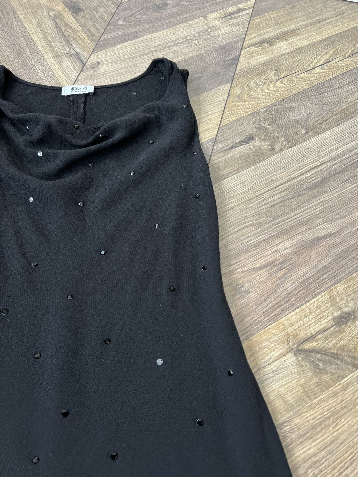 Moschino Vintage MOSCHINO Cheapandchic Y2K rhinestone slip dress Size M / US 6-8 / IT 42-44 - 6 Thumbnail