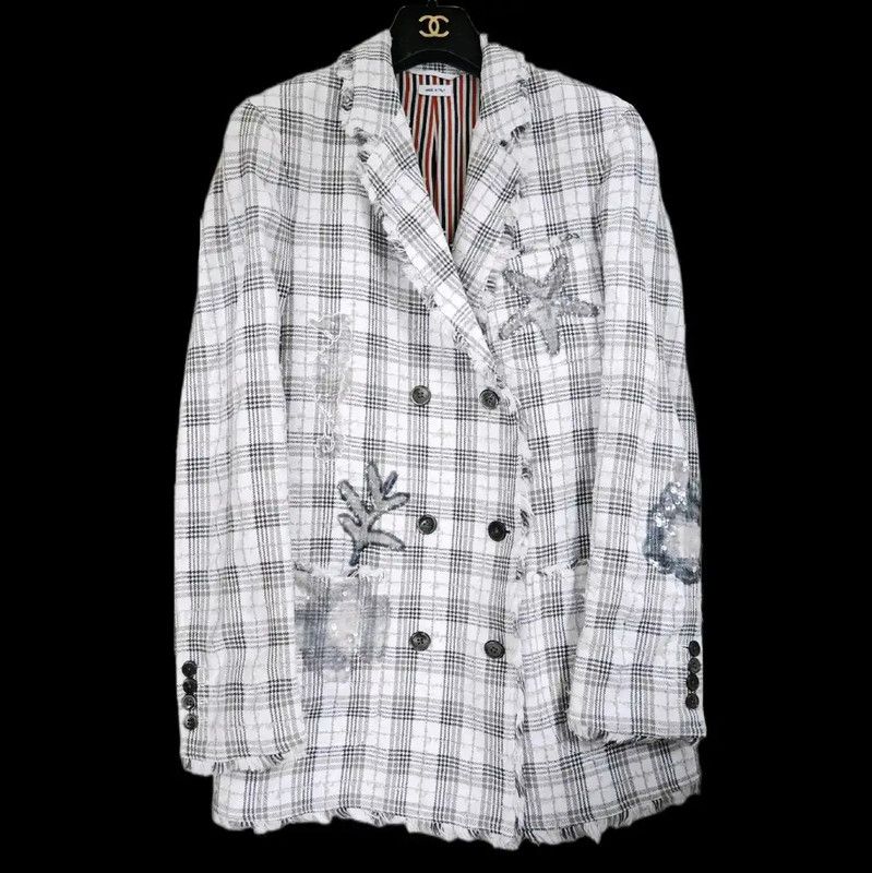 Thom Browne Thom Browne Spring Autumn Color-Block Jacket 0089 Size S / US 4 / IT 40 - 1 Thumbnail