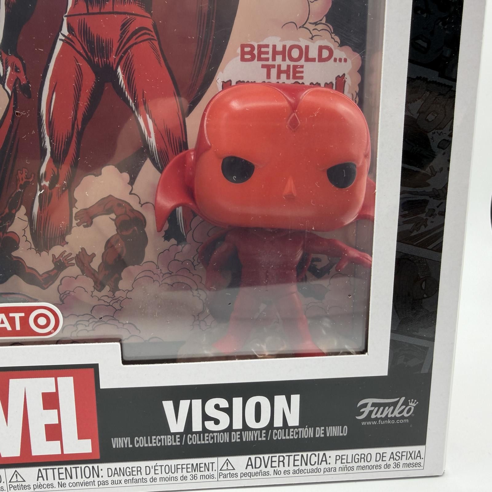 Other Funko Pop! Comic Book Cover with Case Marvel - Vision Size ONE SIZE - 7 Thumbnail