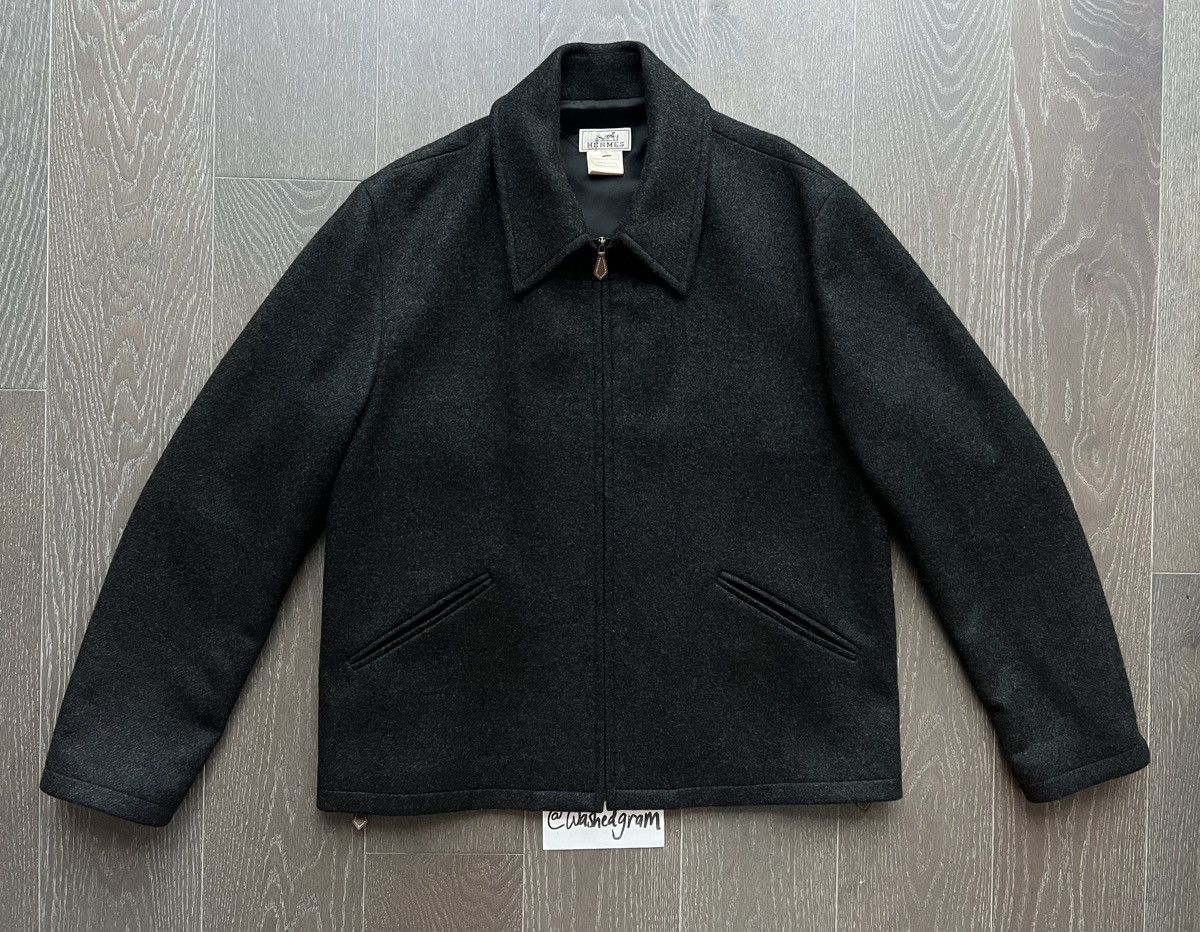 Hermes Cashmere Zip Jacket Size US XXL / EU 58 / 5 - 2 Thumbnail