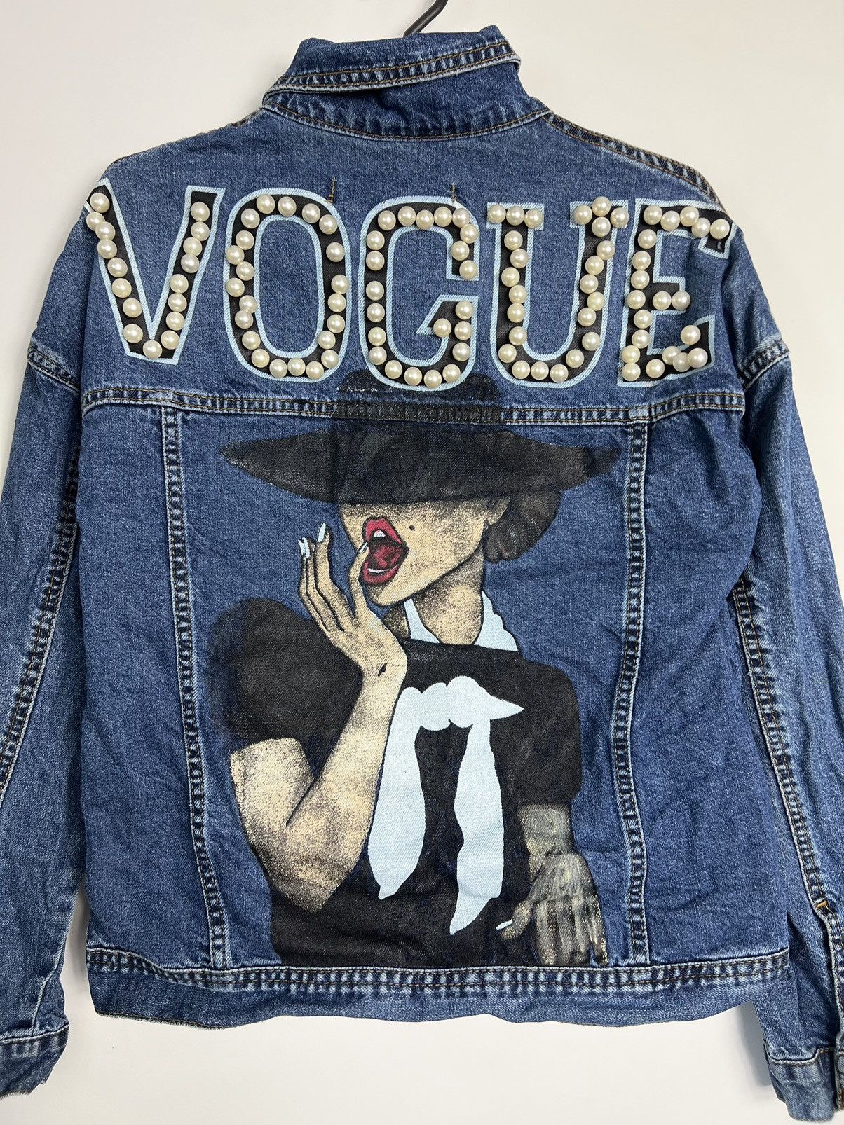 Vogue Denim Jacket Vogue Premium Quality Jeans Dilvin Print Size S / US 4 / IT 40 - 3 Thumbnail