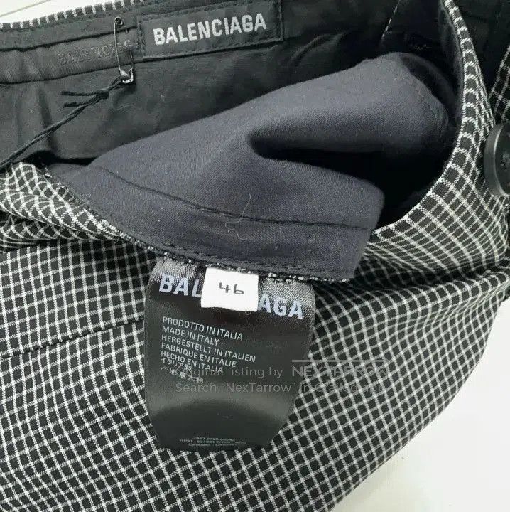 Balenciaga Balenciaga Men's Gray Wool Blend Wide Leg Pants. Size US 44 / EU 60 - 7 Thumbnail