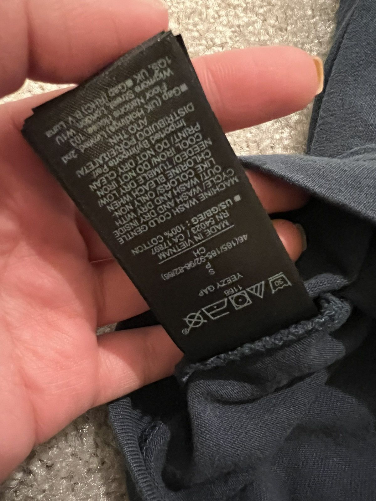 Balenciaga × Gap × Yeezy Yeezy gap balenciaga dove long sleeve shirt in black dove Size US S / EU 44-46 / 1 - 3 Thumbnail