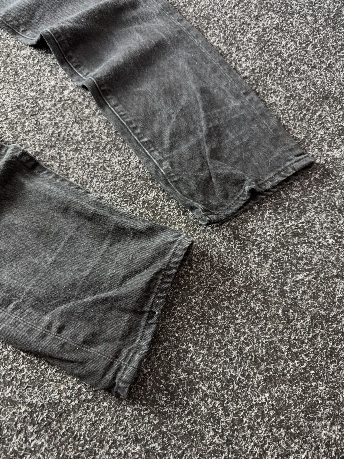 Denim & Supply Ralph Lauren 00s 🇺🇸 Ralph Lauren Denim Supply Black Slim Jeans Distressed Size US 34 / EU 50 - 2 Thumbnail