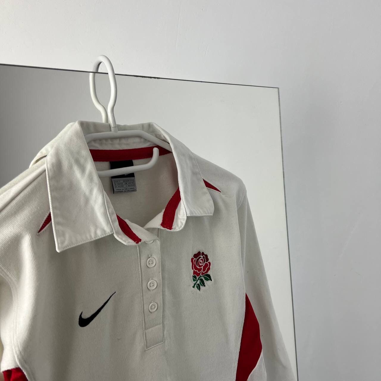 Nike England Rugby Vintage Nike Streetwear Y2K Style Baggy Size L / US 10 / IT 46 - 2 Thumbnail