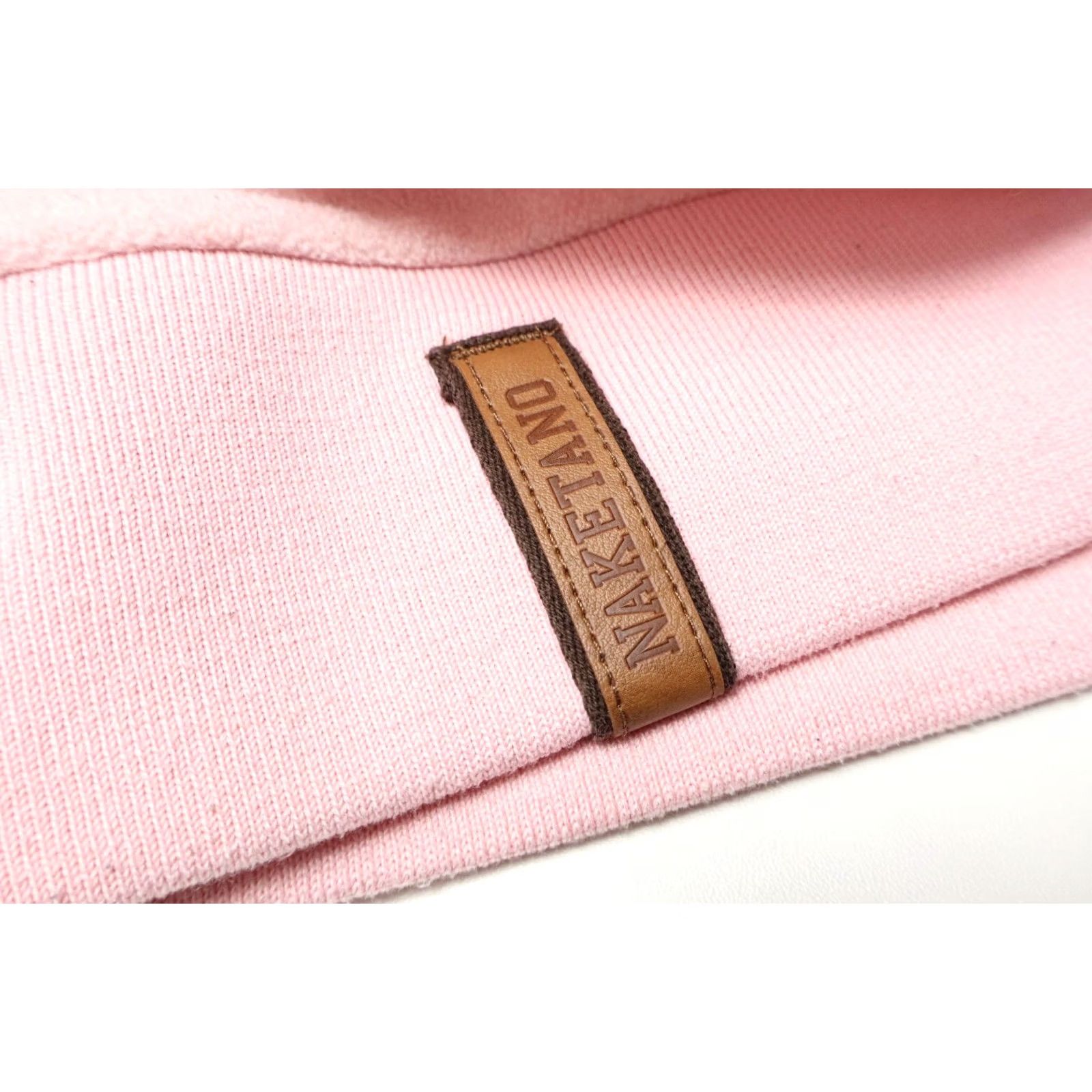 Pinko NAKETANO Hoodie Women's LARGE Light Pink Shawl Hooded Logo Pullover Size L / US 10 / IT 46 - 7 Thumbnail
