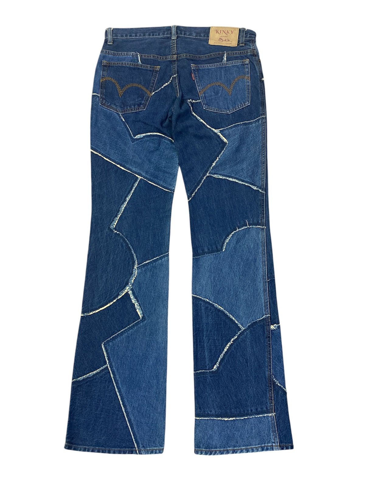 Hysteric Glamour Vintage Hysteric Glamour Patch Asymetrical Flare jeans Size US 32 / EU 48 - 4 Thumbnail