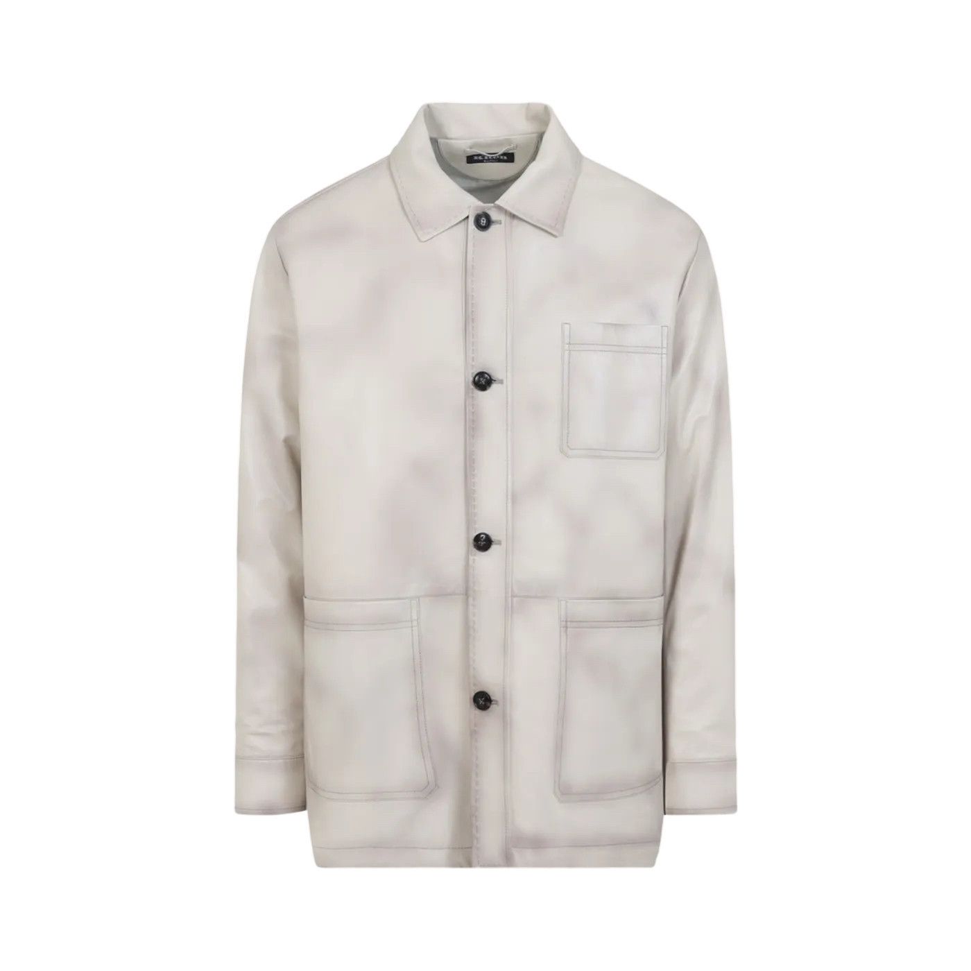 Kiton KITON Beige Lamb Leather Jacket New & Authentic (Men's size: Size US L / EU 52-54 / 3 - 1 Thumbnail
