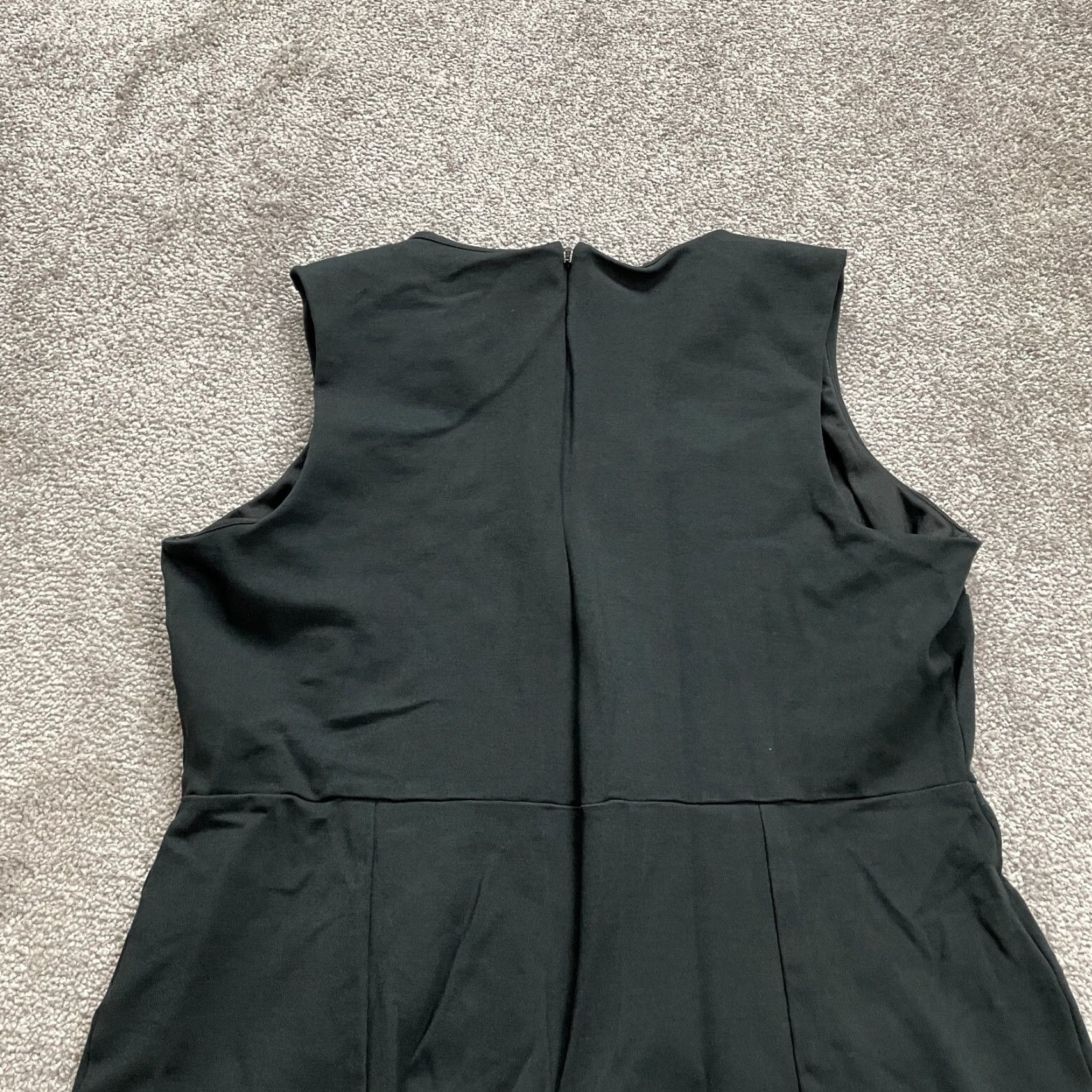 Lands' End Lands' End Dress Womens 14 Black Sleeveless Pockets Round Neck Workwear Sheath Size XL / US 12-14 / IT 48-50 - 3 Thumbnail