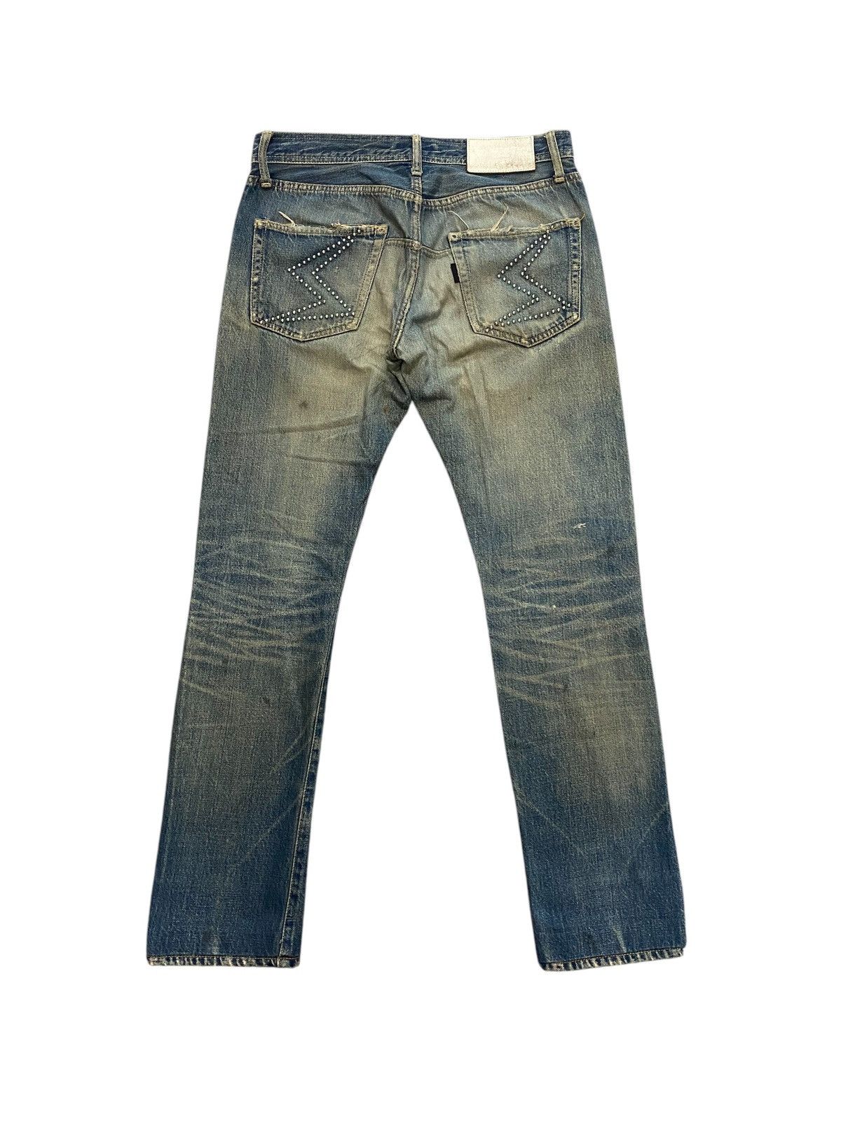Undercover Undercover distressed with poem jeans Size US 30 / EU 46 - 8 Thumbnail