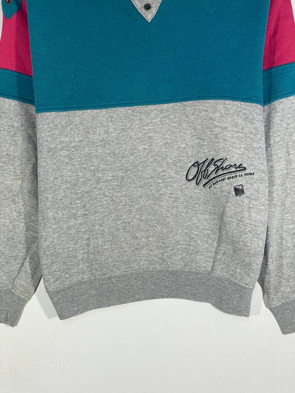 Vintage Vintage 90s off shore sweatshirt Size US M / EU 48-50 / 2 - 4 Thumbnail