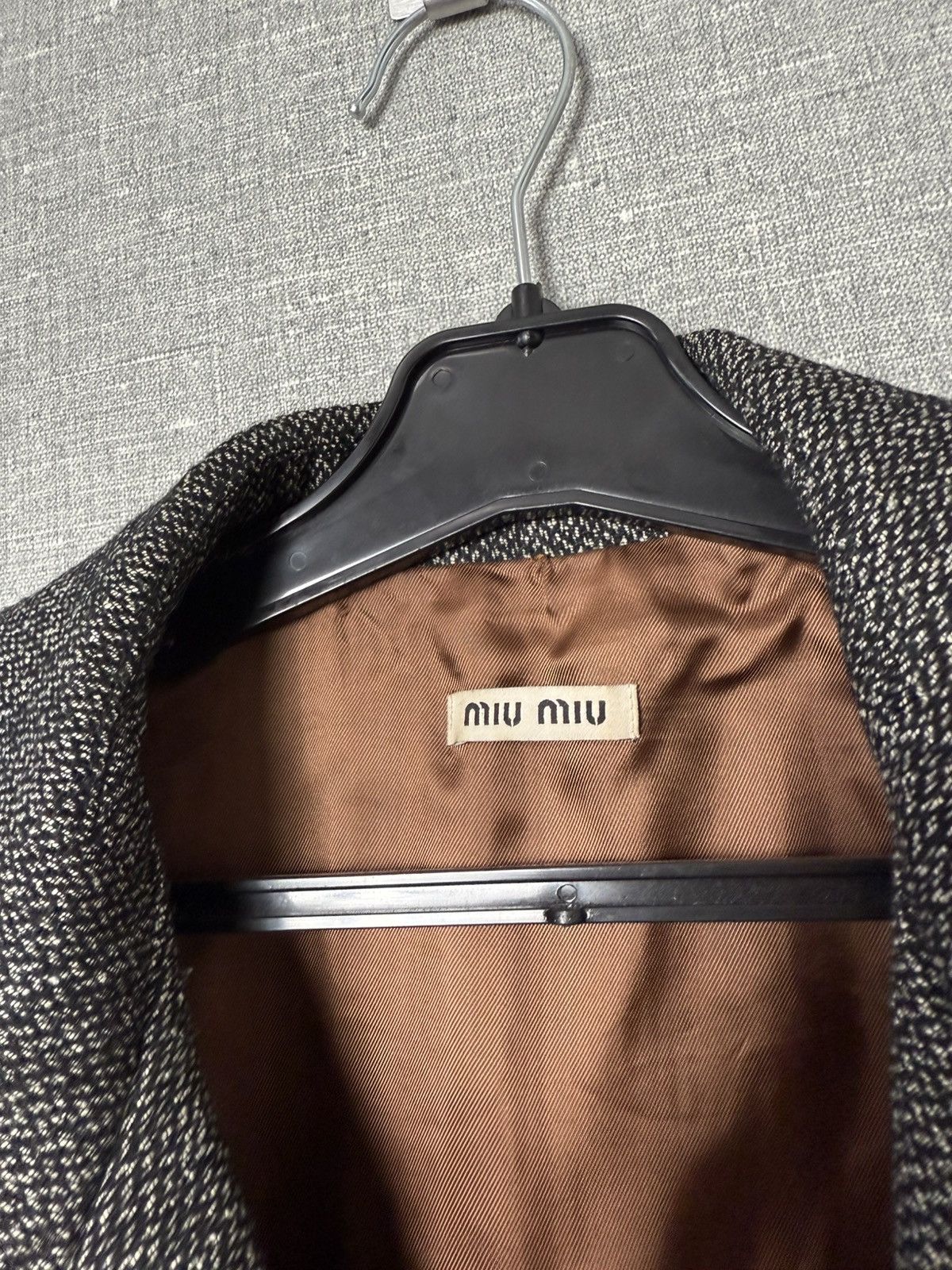 Miu Miu Miu Miu Lambskin Leather Biker Jacket with Buckle Cuffs sz44 Size M / US 6-8 / IT 42-44 - 23 Thumbnail