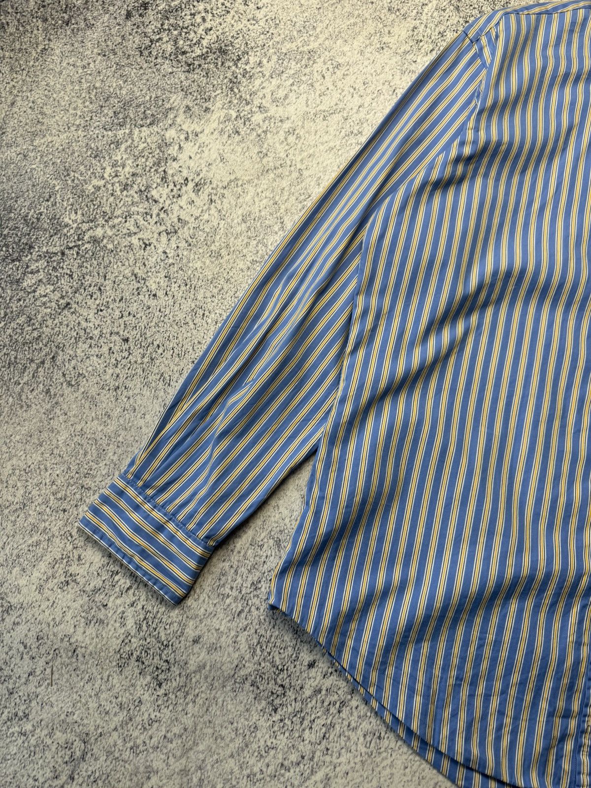 Polo Ralph Lauren Vintage RALPH LAUREN Striped long Sleeved Shirt Rare Size US M / EU 48-50 / 2 - 10 Thumbnail