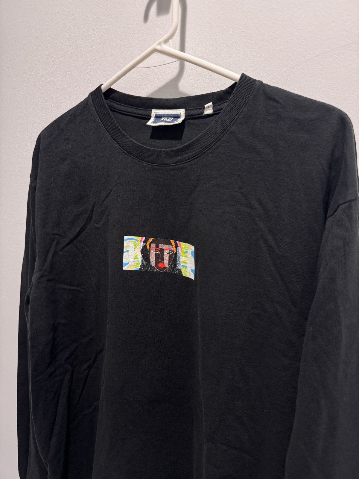 Kith Kith for B Robert Moore Classic Logo Black LS Tee Size M Size US M / EU 48-50 / 2 - 2 Thumbnail