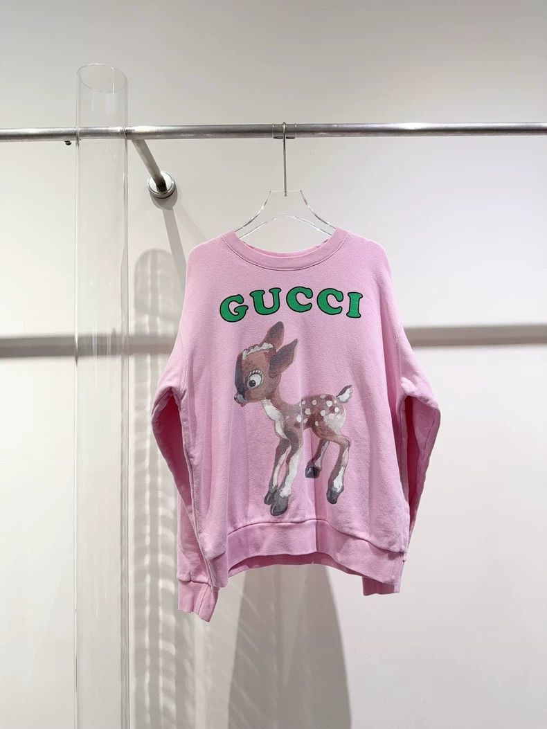 Gucci Gucci Deer sweatshirt Size XS / US 0-2 / IT 36-38 - 1 Thumbnail