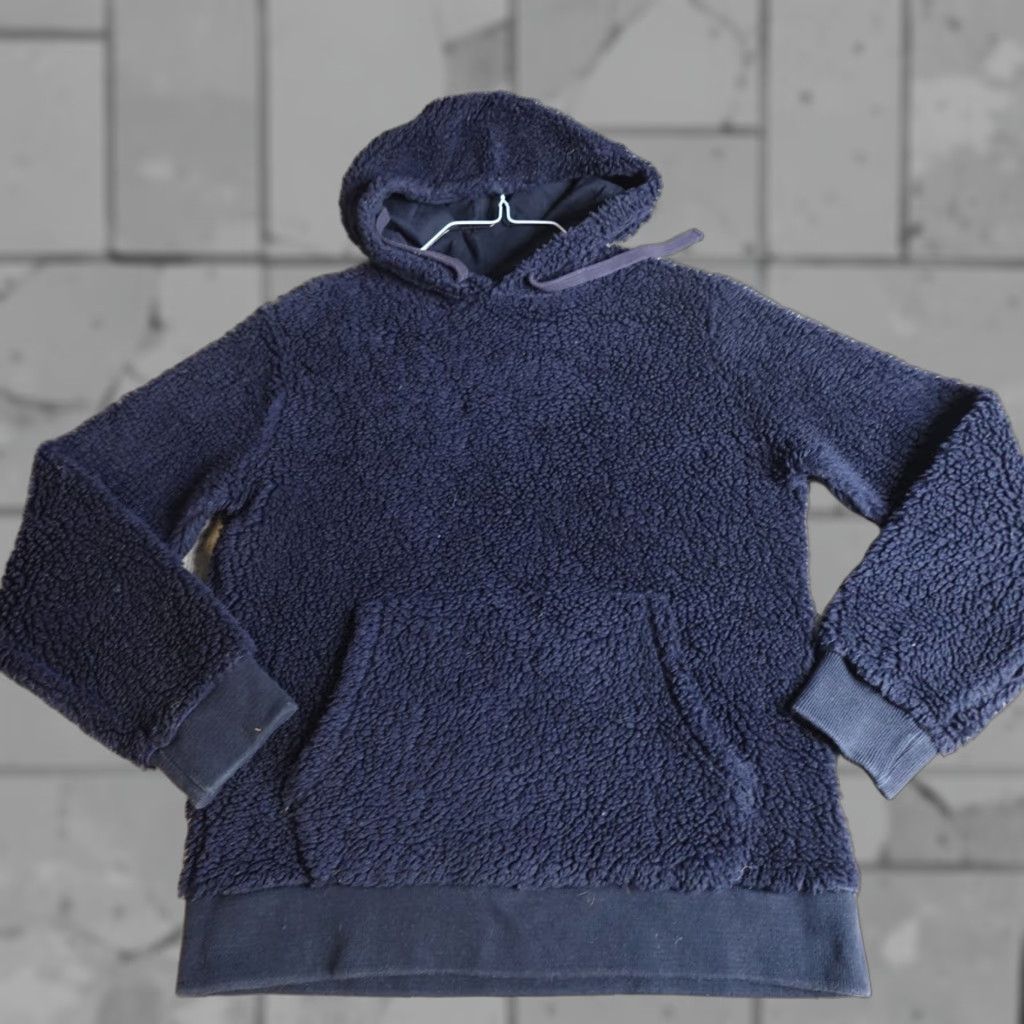 Hartford Hartford Hoodie Regular Medium Blue Solid Retro Pullover Men Size US M / EU 48-50 / 2 - 1 Thumbnail