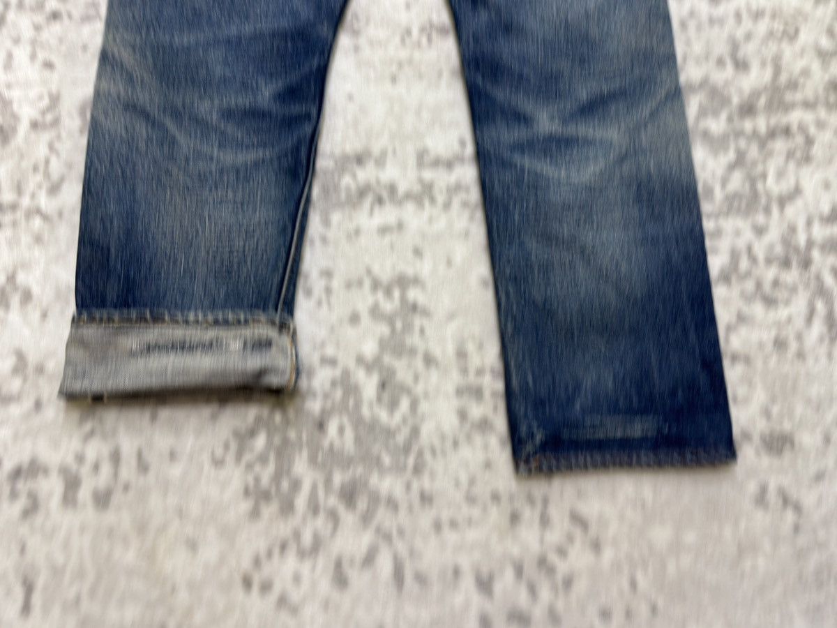 Orslow Vintage orSlow Selvedge Button Fly Claw Mark Fade Distressed Size US 31 - 14 Thumbnail