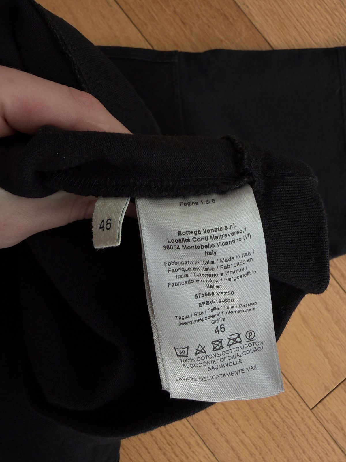 Bottega Veneta Heavyweight boxy tee Size US S / EU 44-46 / 1 - 7 Thumbnail