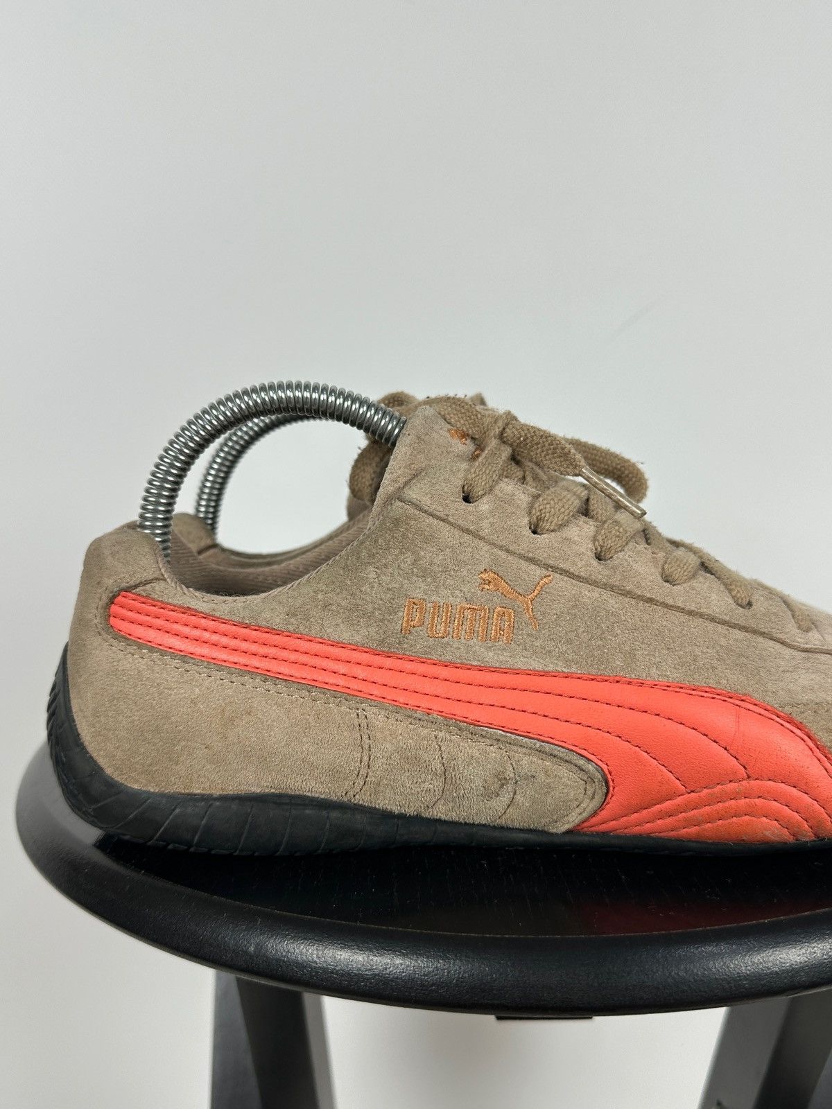 Puma Vintage Puma Speedcat Sand Suede/Leather Y2K Sneakers Size US 9 / IT 39 - 12 Thumbnail
