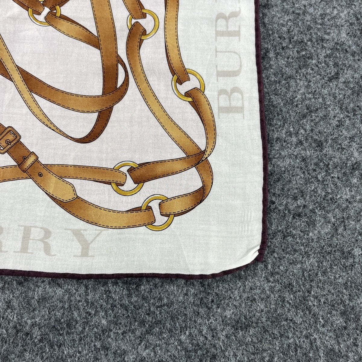 Burberry × Vintage Burberry Handkerchief / Bandana / Neckerchief B440 Size ONE SIZE - 3 Thumbnail