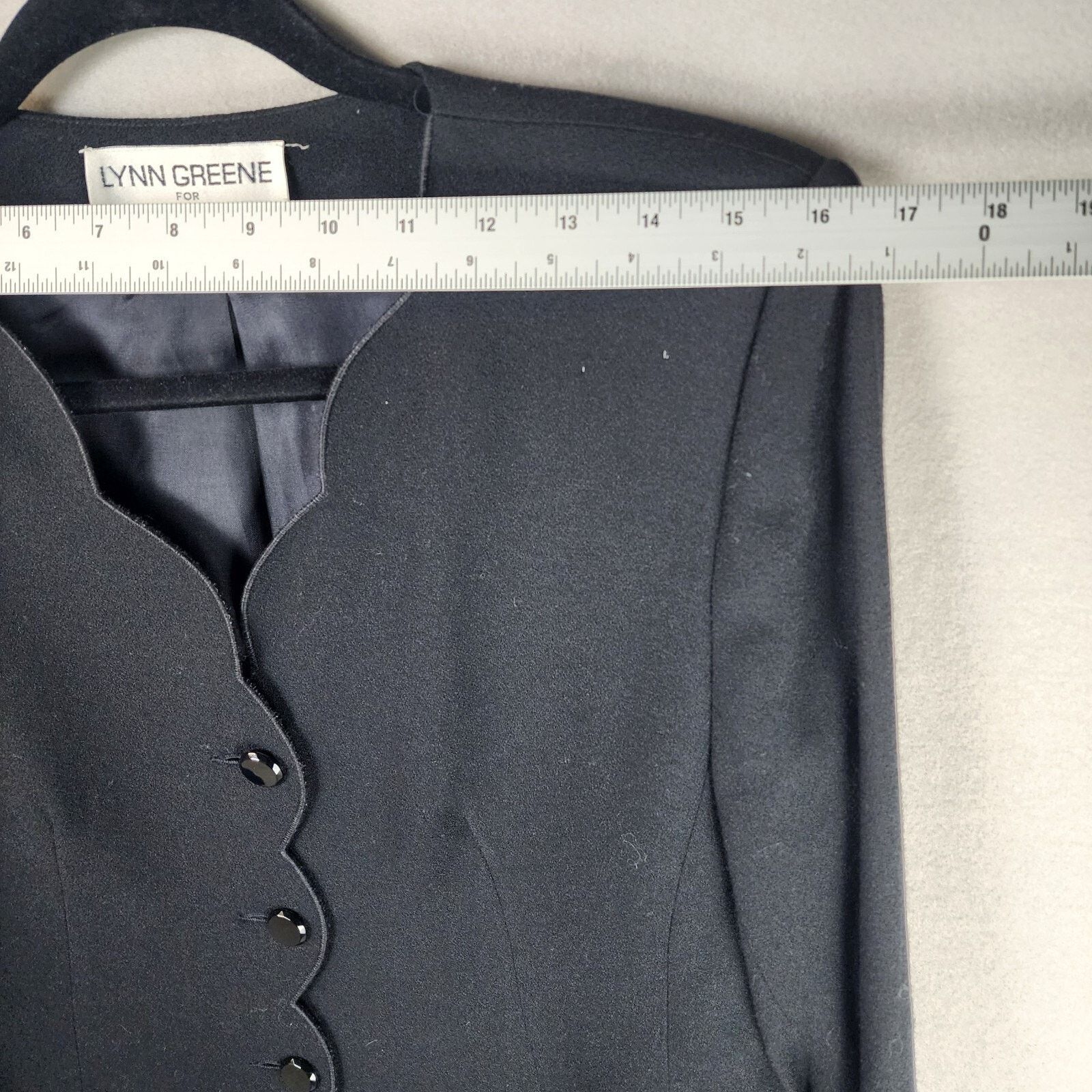 Other Lynn Greene for Richard Neal Black Light Jacket Size 8 Size M / US 6-8 / IT 42-44 - 7 Thumbnail