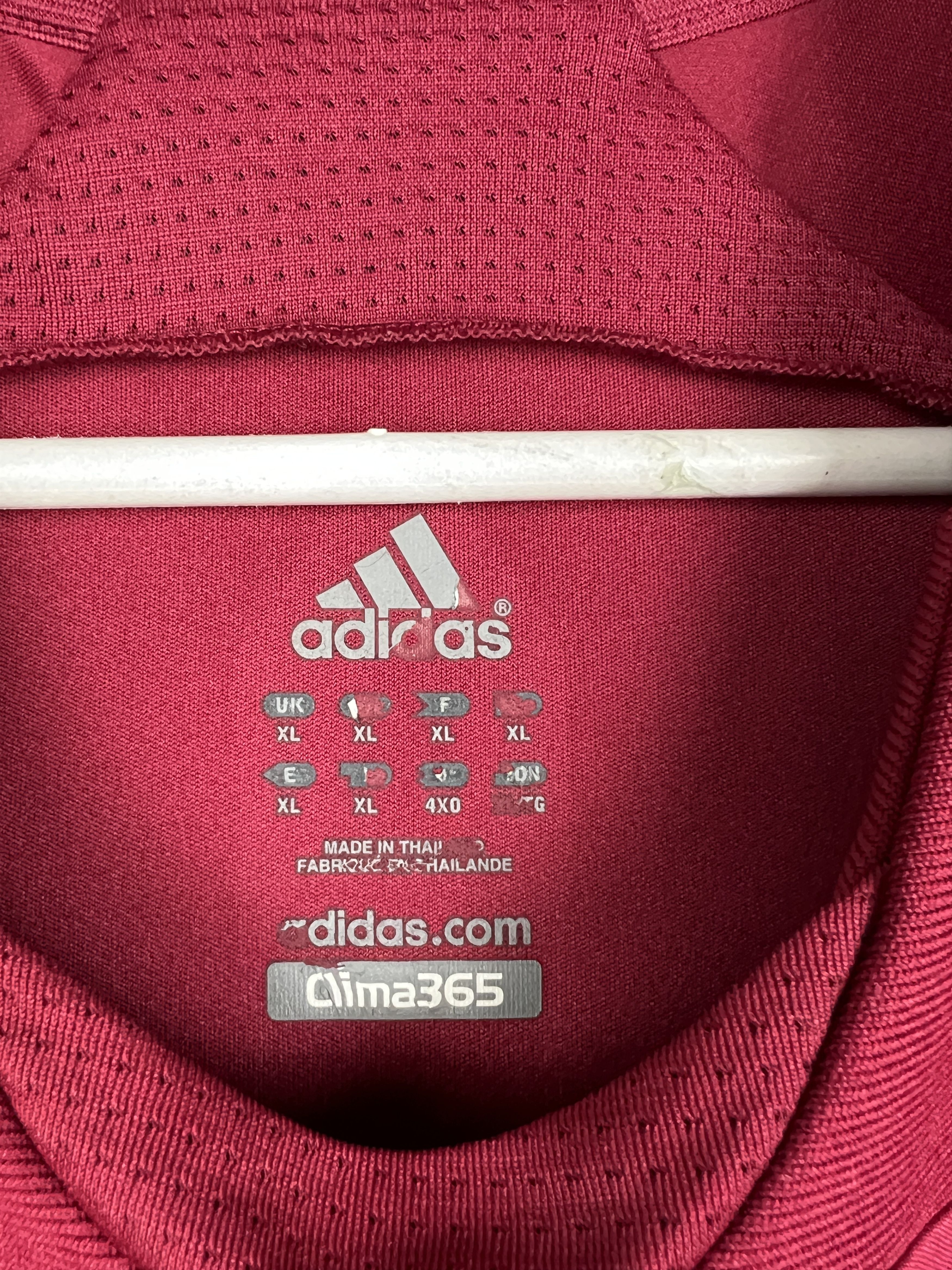 Adidas Nurnberg Home football shirt 2007 Soccer Jersey Trikot Rare Size US XL / EU 56 / 4 - 5 Thumbnail
