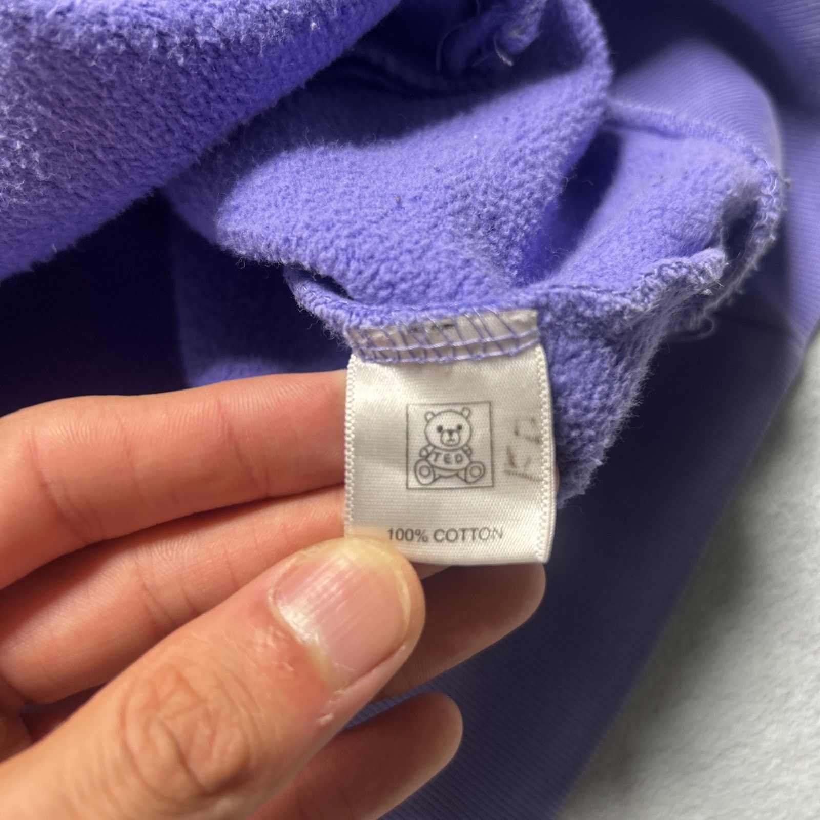 Teddy Fresh Teddy Fresh Color Block Pastel Hoodie Small Patchwork Stains Size US S / EU 44-46 / 1 - 13 Thumbnail