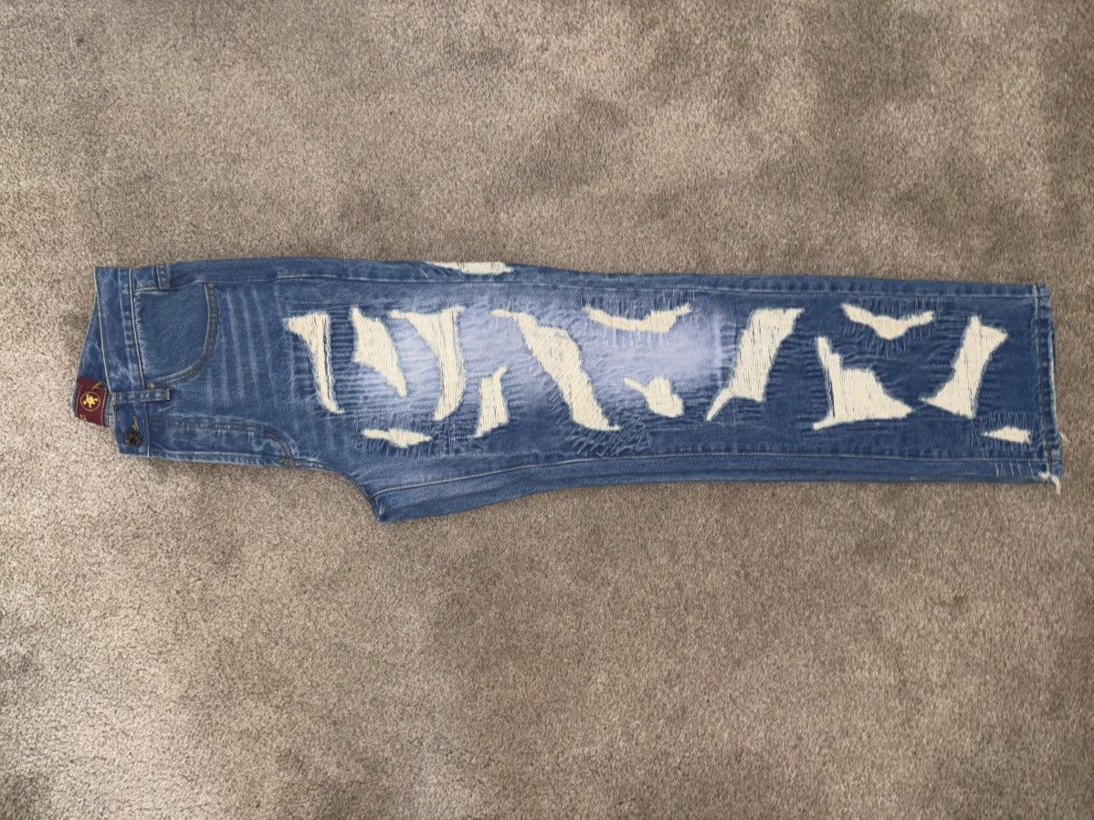 Japanese Brand Ripped distressed denim jeans Size US 30 / EU 46 - 6 Thumbnail