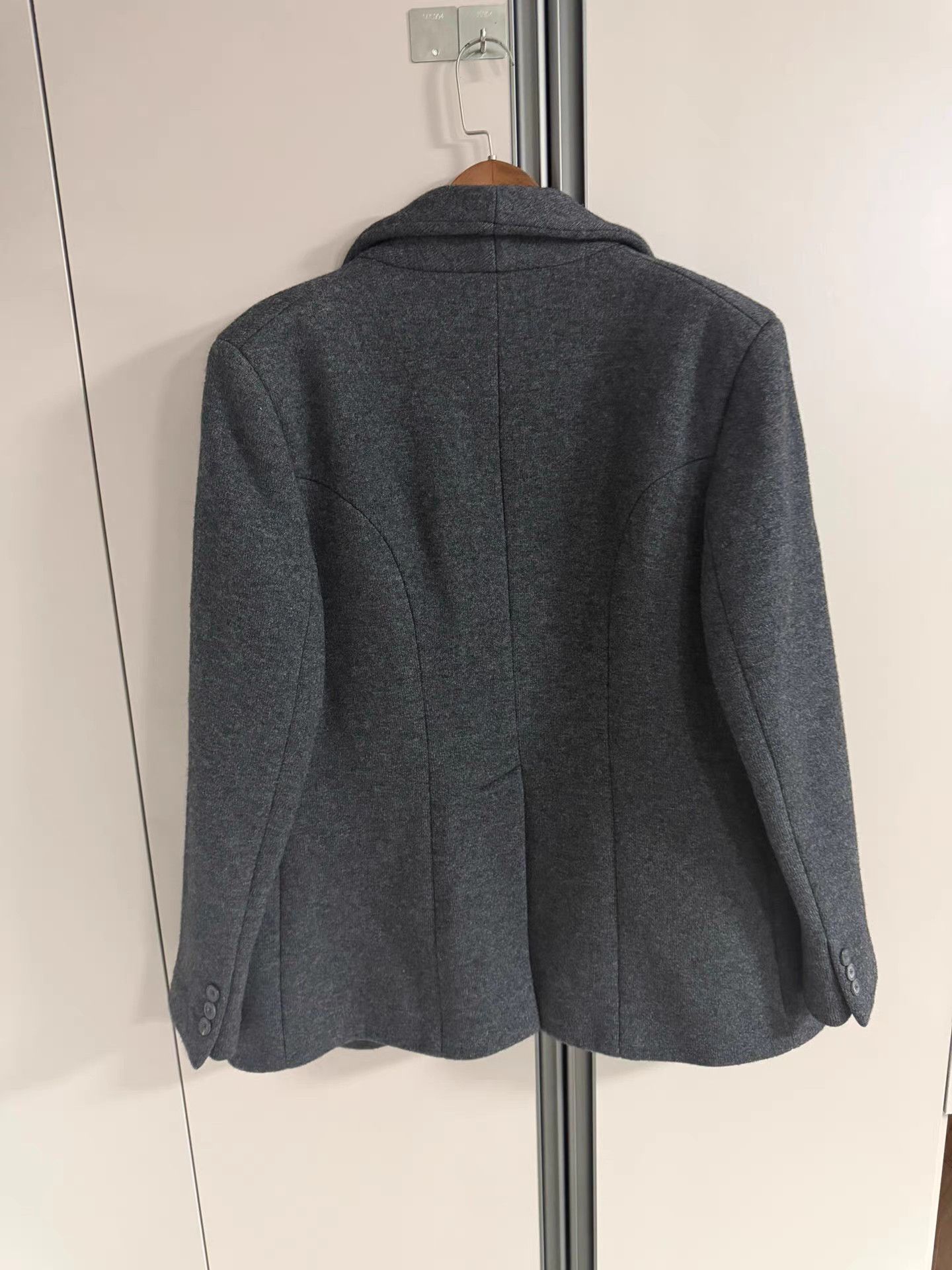 Emporio Armani Emporio Armani High-Grade Wool Tweed Coat K18 Size US XL / EU 56 / 4 - 2 Thumbnail
