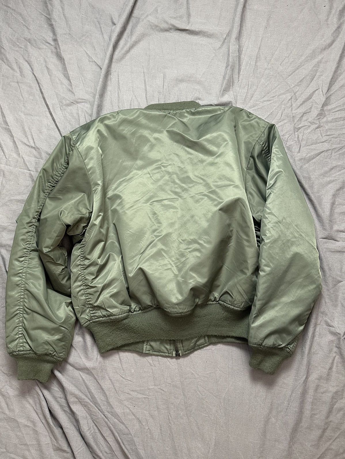 Japanese Brand Mil-Tec Vintage Bomber Avant Garde Ifsixwasnine Y2K Jacket Size US L / EU 52-54 / 3 - 3 Thumbnail