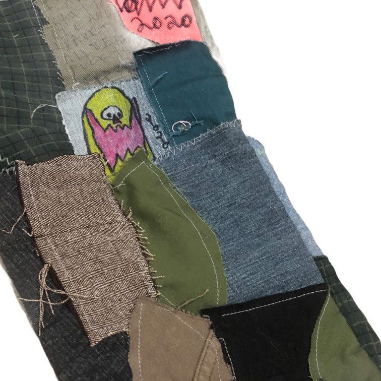 Asspizza Ass Pizza Patchwork Jeans Size US 30 / EU 46 - 10 Thumbnail