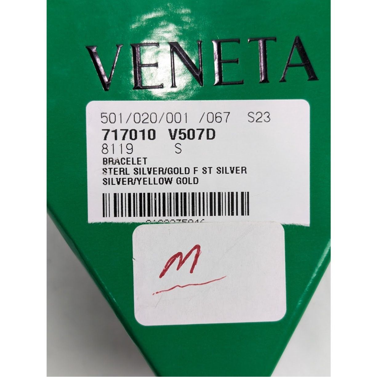 Bottega Veneta o1rshd1 Size: S / Sterling Bracelet in Silver/Yellow Gold Size ONE SIZE - 13 Thumbnail