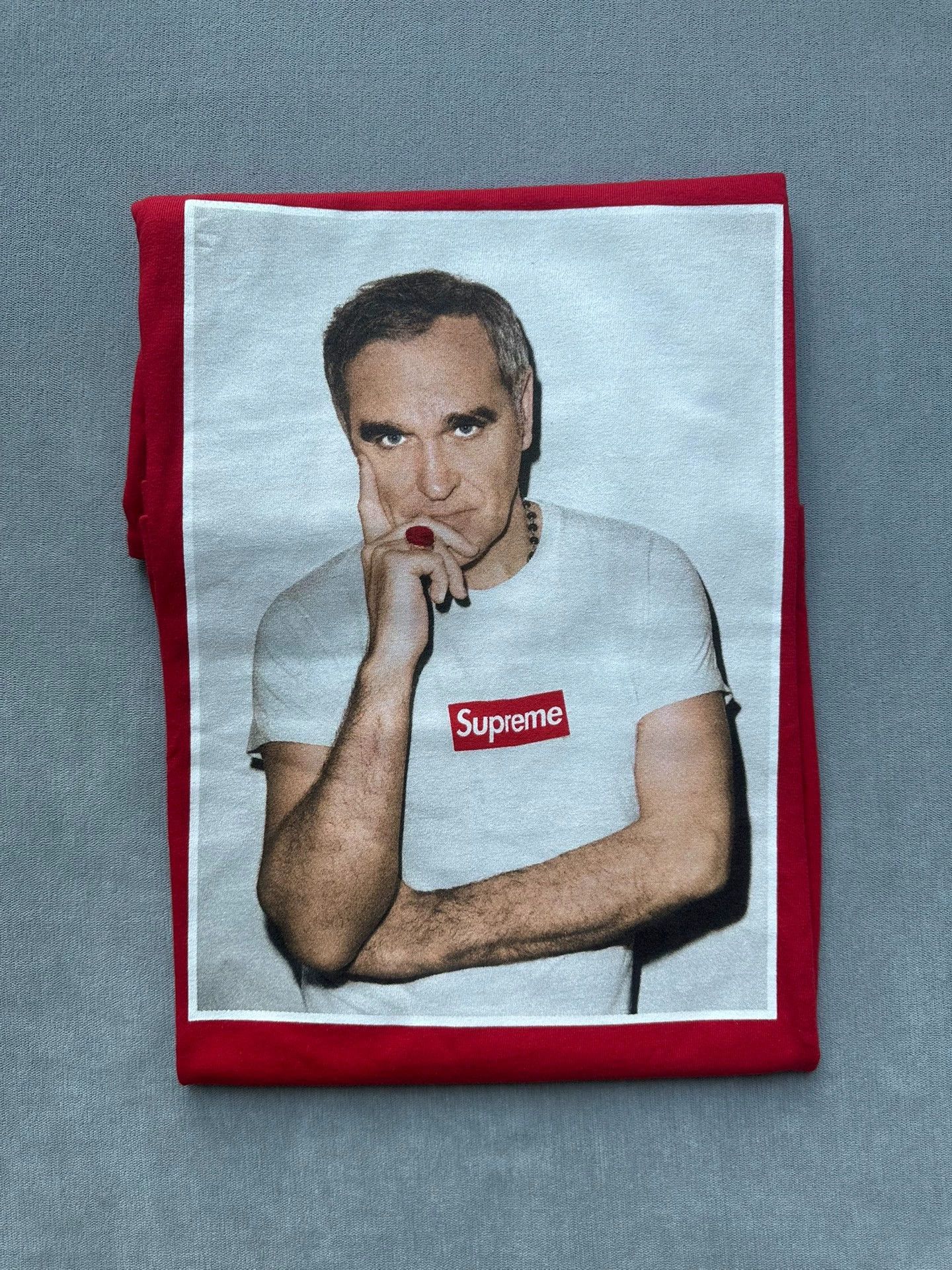 Supreme Supreme 16SS Morrissey Graphic Tee Red M Size US M / EU 48-50 / 2 - 1 Thumbnail