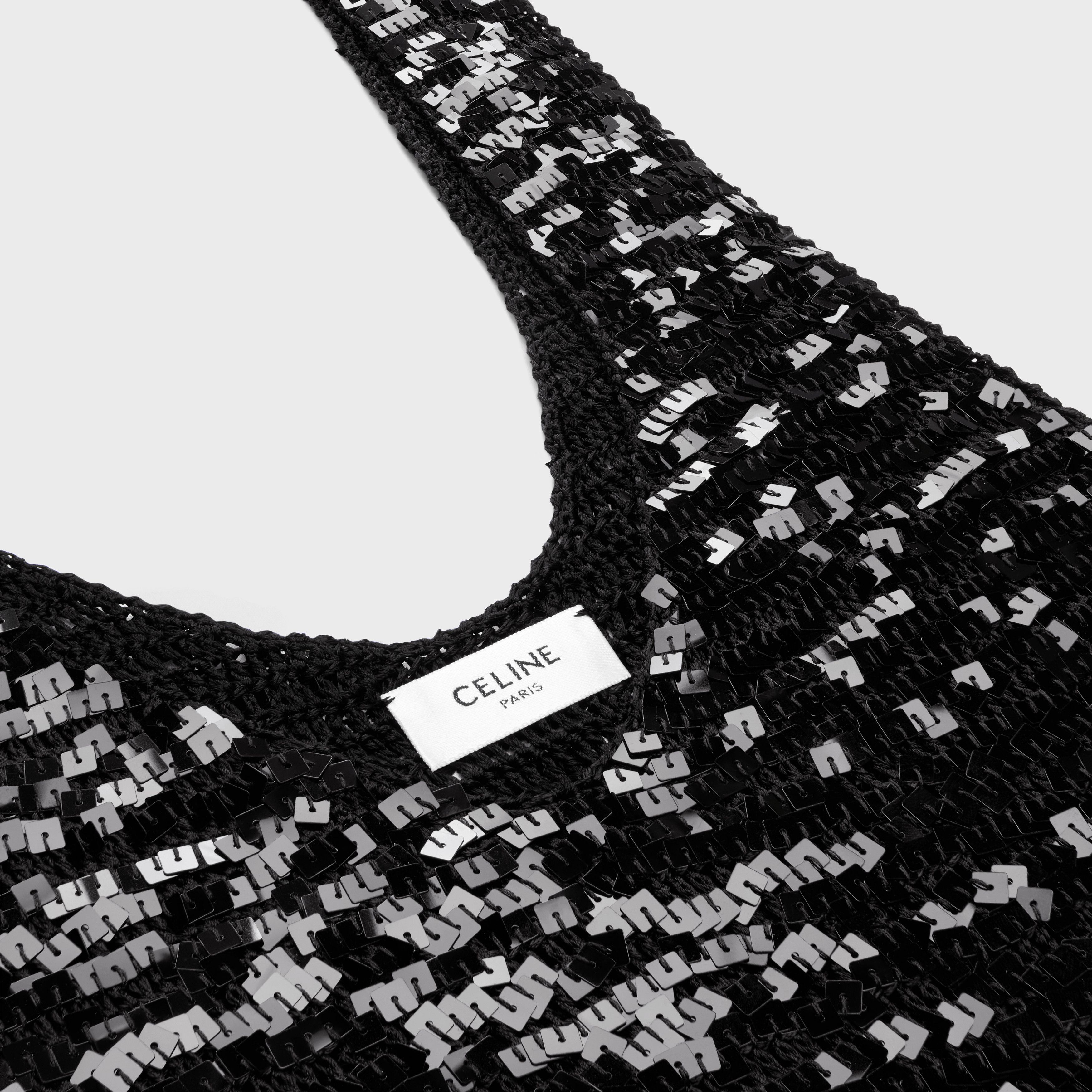 Celine o1w1db10925 2AE7L726X Mini Dress in Black Size XS / US 0-2 / IT 36-38 - 3 Thumbnail