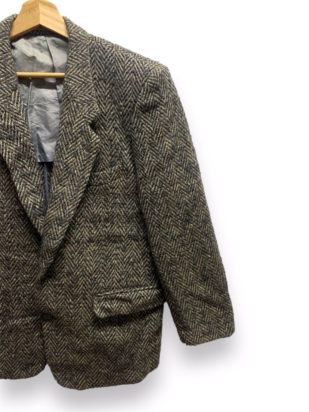 Vintage × Yves Saint Laurent Vintage 90s YvesSaintLaurent Blazzer Wool Size US L / EU 52-54 / 3 - 4 Thumbnail