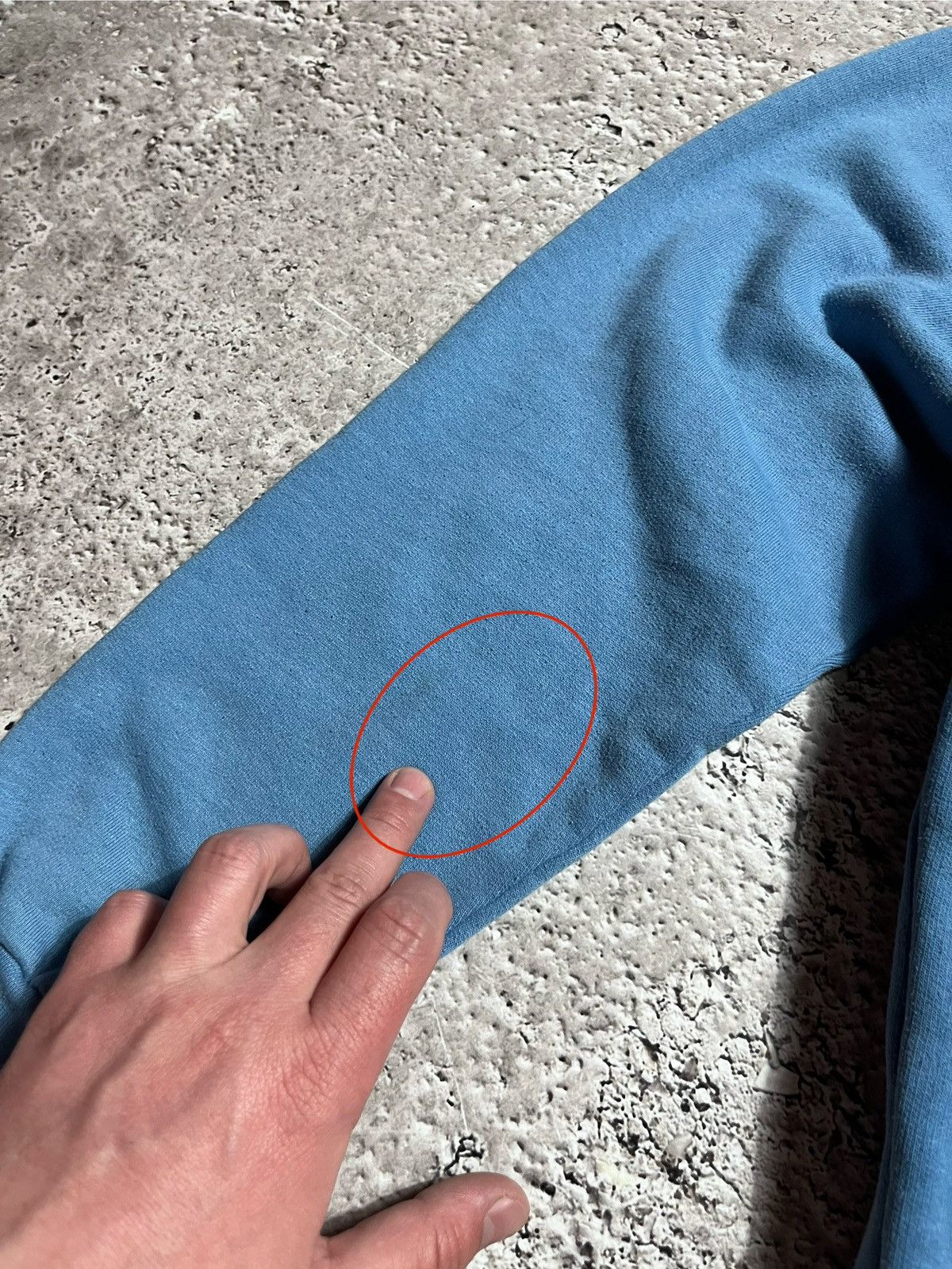 Diesel Blue oversize Diesel sweatshirt with textured embroidery Size US L / EU 52-54 / 3 - 8 Thumbnail