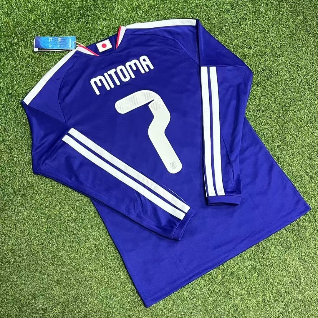 #7 Kaoru Mitoma Jersey 2026 Japan Football Jersey