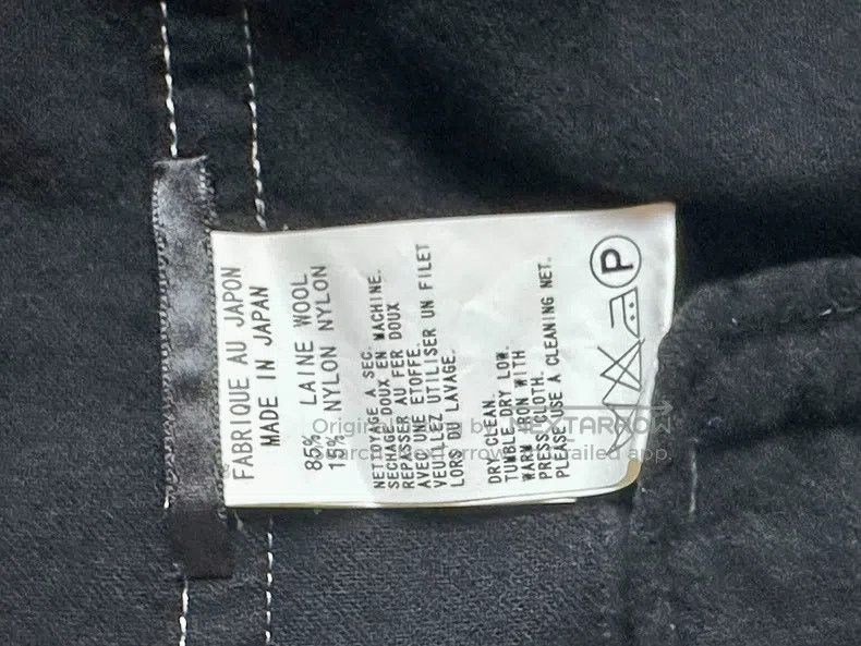 Yohji Yamamoto Yohji Yamamoto size 1 2009 AW open thread wool jacket Size S / US 4 / IT 40 - 8 Thumbnail