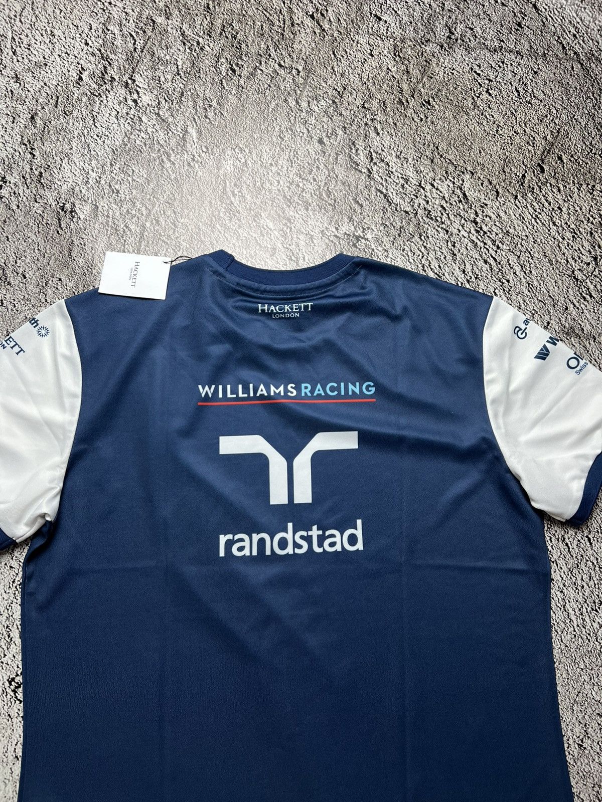 Hackett NWT‼️F1 Formula uno racing Hackett 2015 Williams t shirt Size US L / EU 52-54 / 3 - 7 Thumbnail