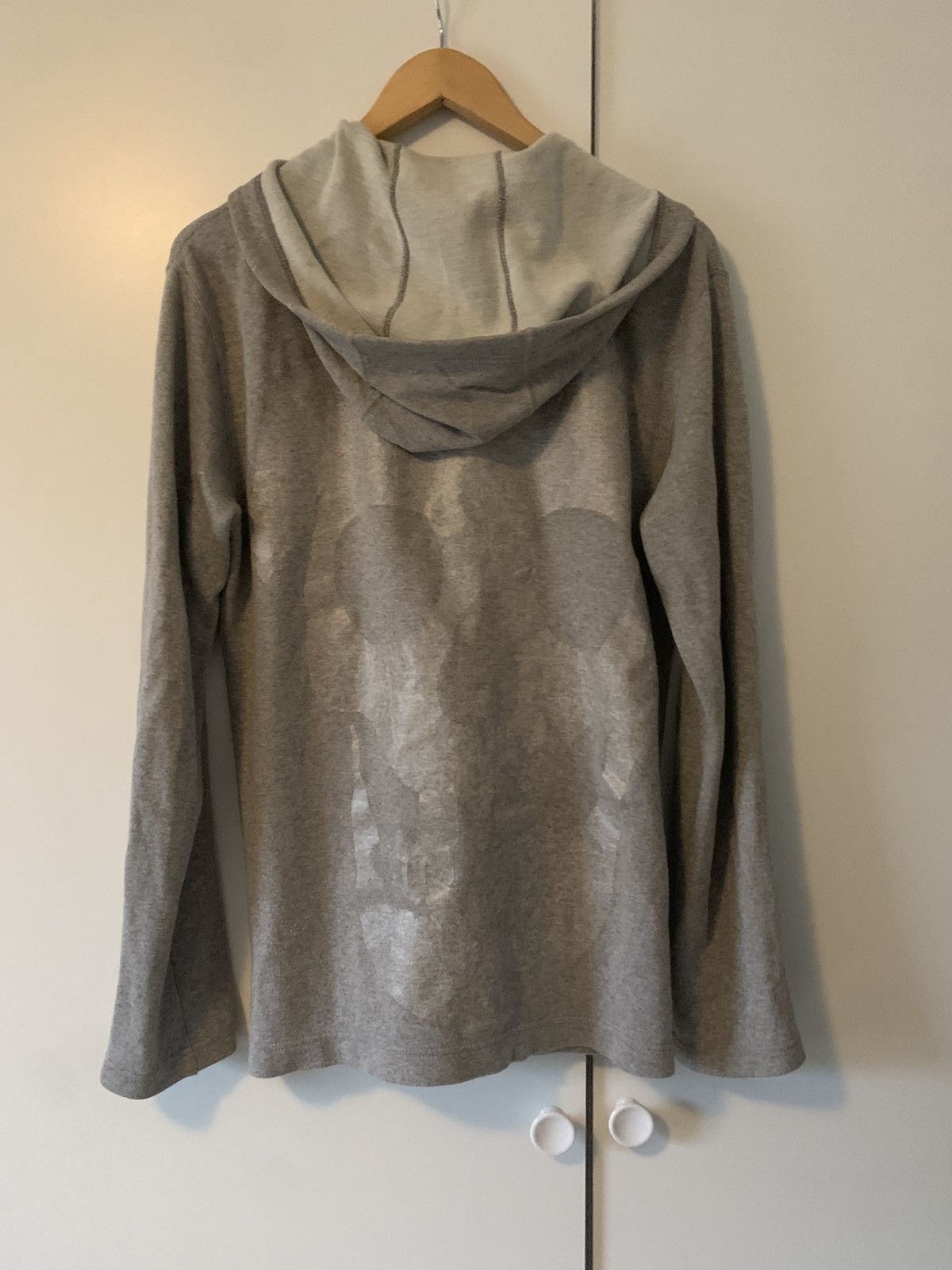 Comme des garcons homme plus hoodie with skull on back