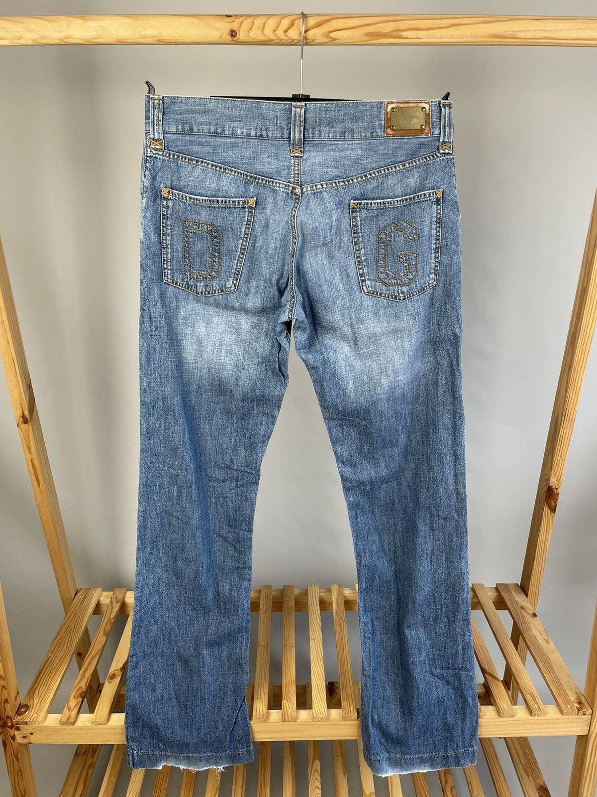 Dolce & Gabbana Crazy vintage dolce gabbanna jeans size 32 (48) y2k Size US 32 / EU 48 - 1 Thumbnail