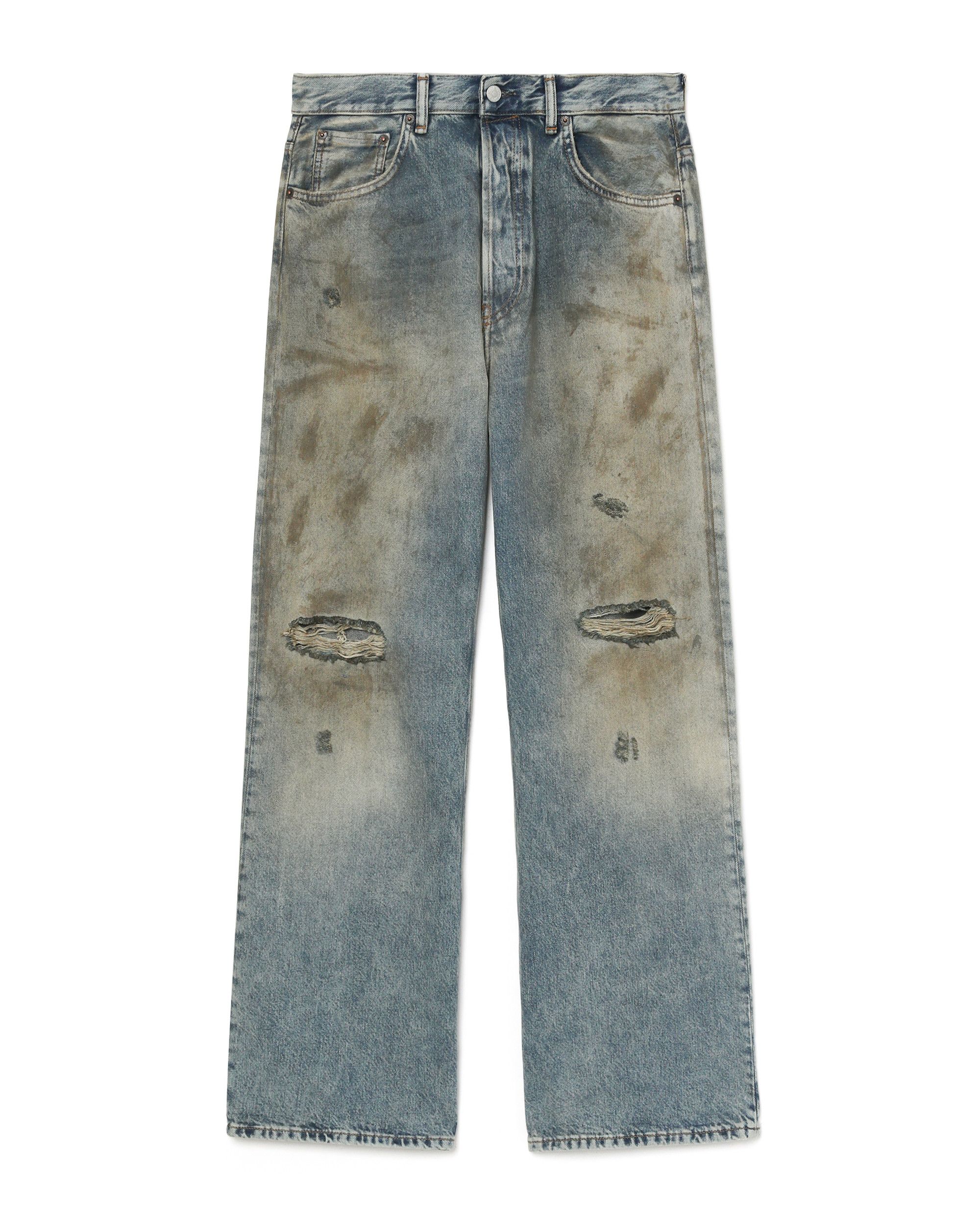Acne Studios Acne Studios Imitation Old Effect Wide Leg Jeans Size US 32 / EU 48 - 1 Thumbnail
