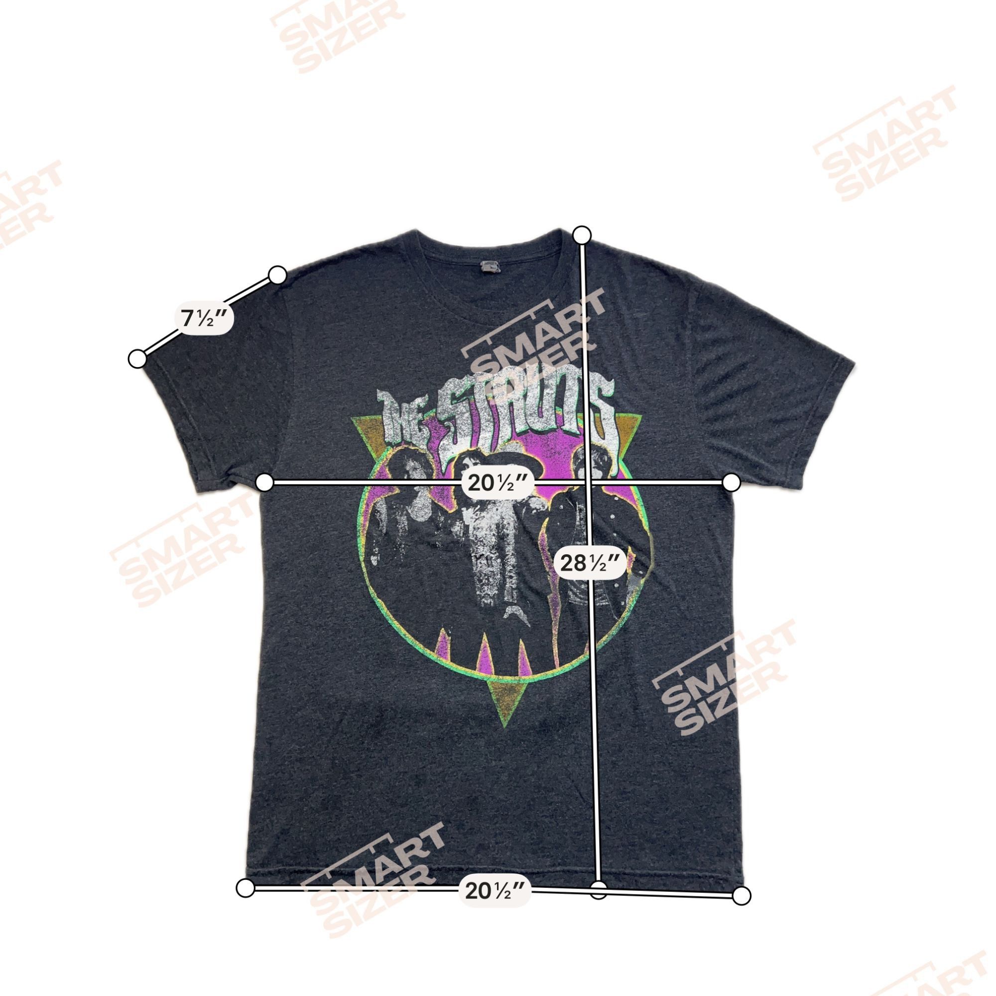 Next Level Apparel The Struts Band Large T-Shirt Shirt Size US L / EU 52-54 / 3 - 5 Thumbnail