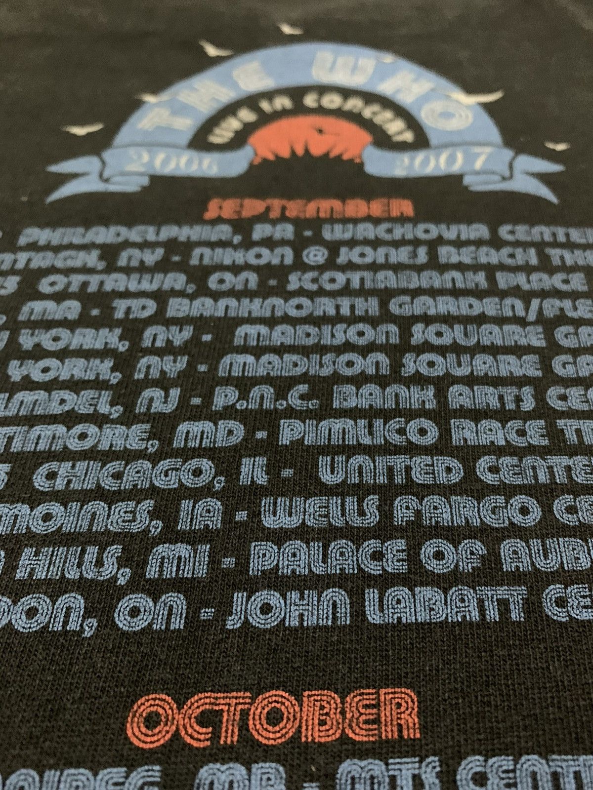 Vintage The Who Tour 2006-2007 Anvil Tag Size US M / EU 48-50 / 2 - 5 Thumbnail