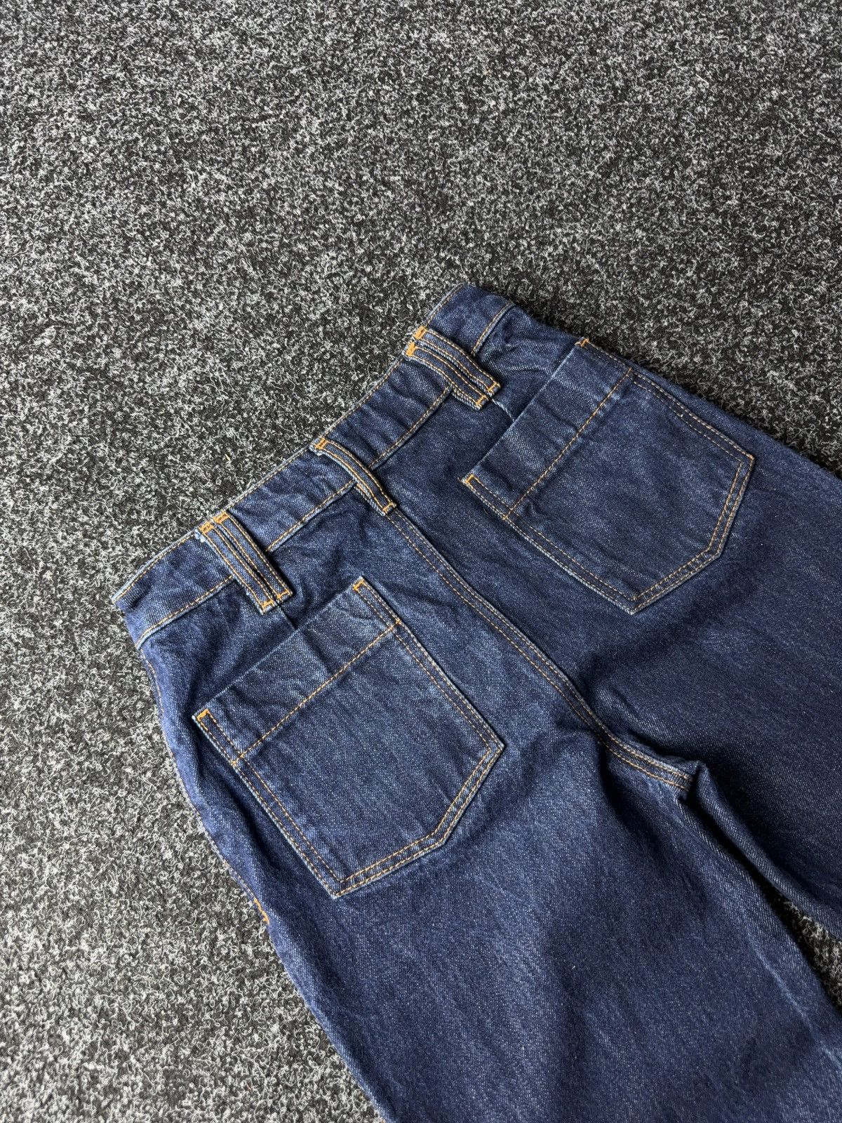 Sezane Luxury Designer 00s Retro Sezane Flared denim pants jeans Size 26" / US 2 / IT 38 - 11 Thumbnail