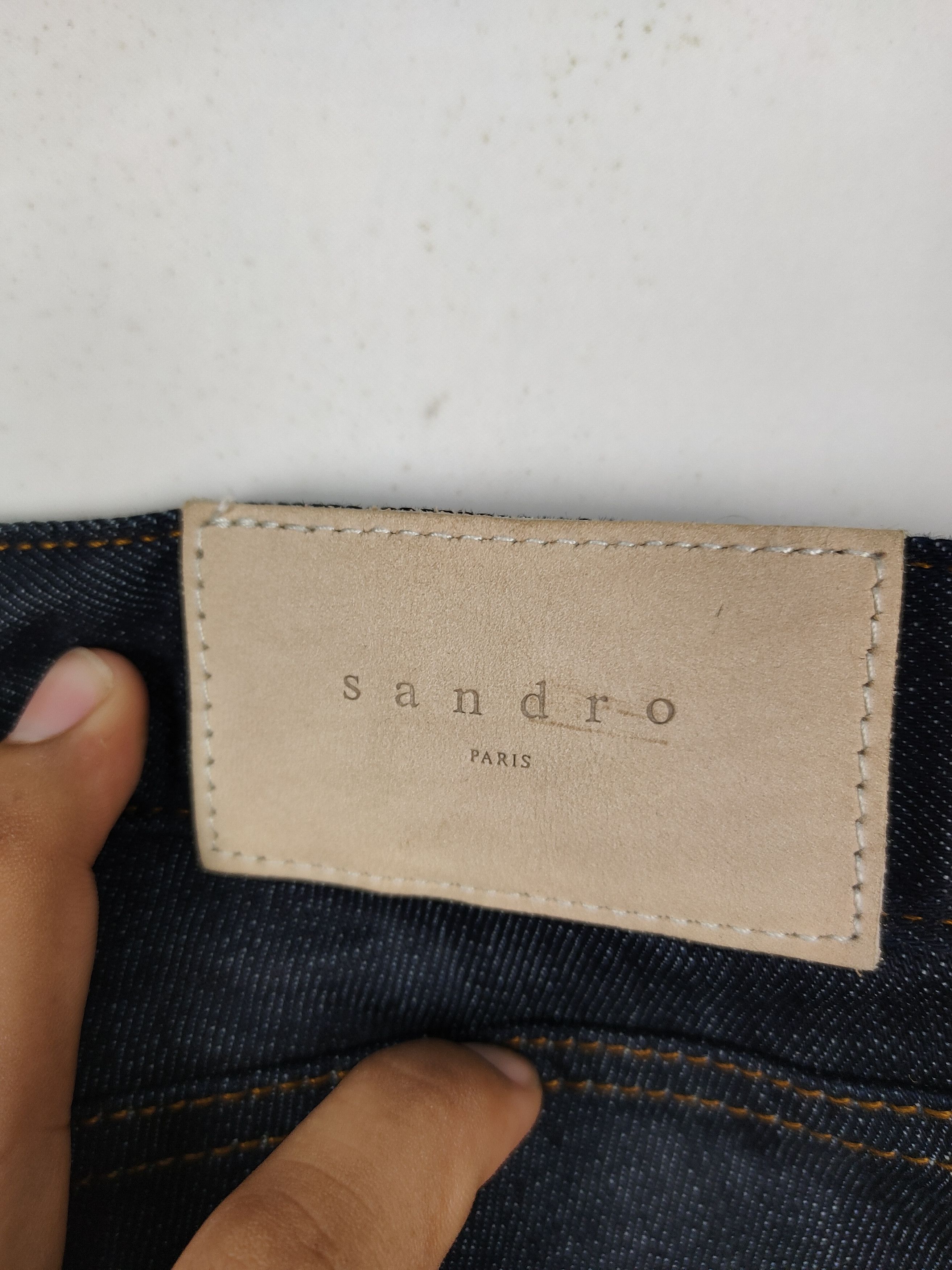 Sandro Sandro Skinny Denim Pant Size US 31 - 6 Thumbnail