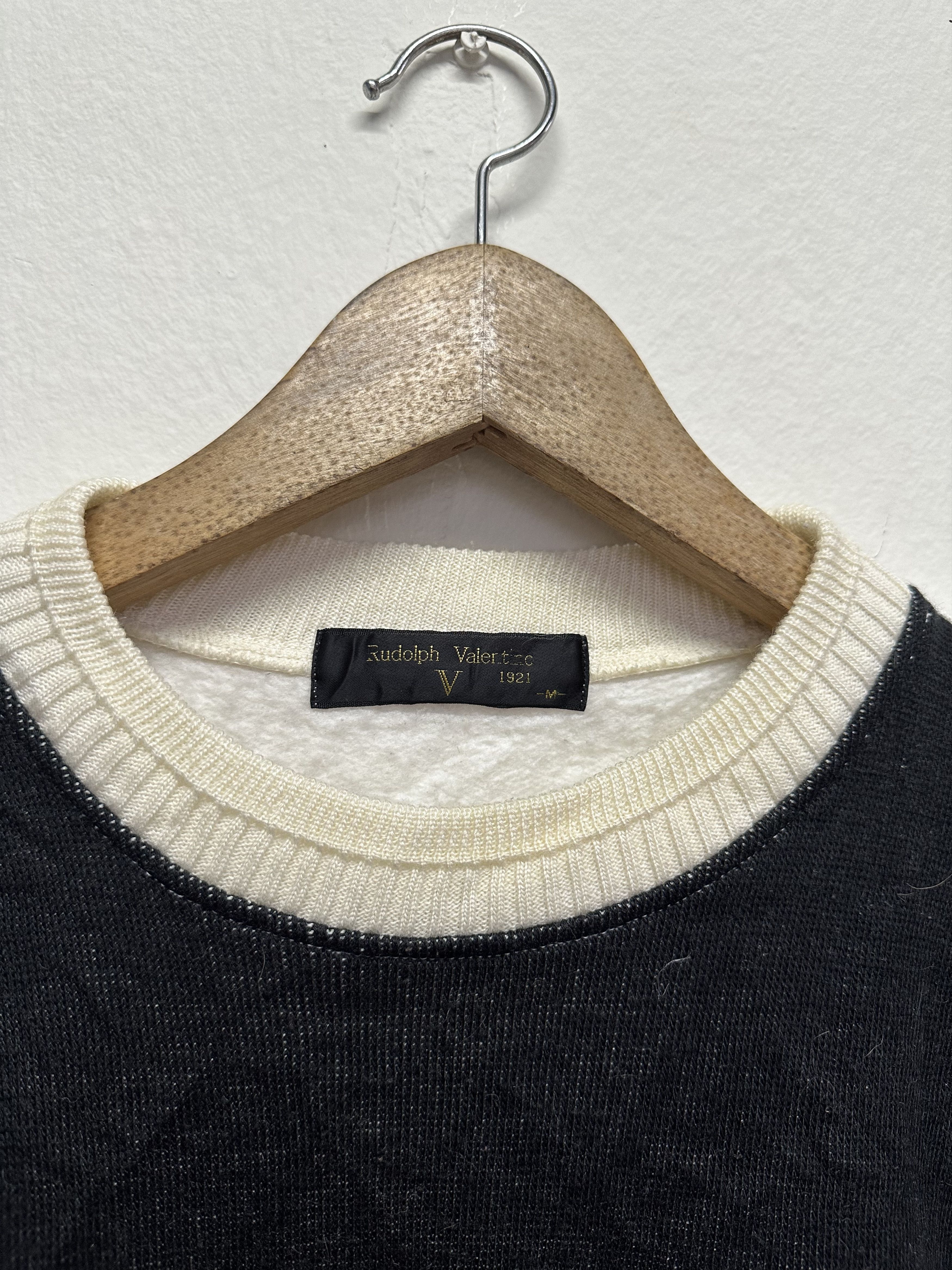 Japanese Brand 90s Rudolph Valentino Embroidered Horse Crewneck Sweatshirt Size US M / EU 48-50 / 2 - 4 Thumbnail