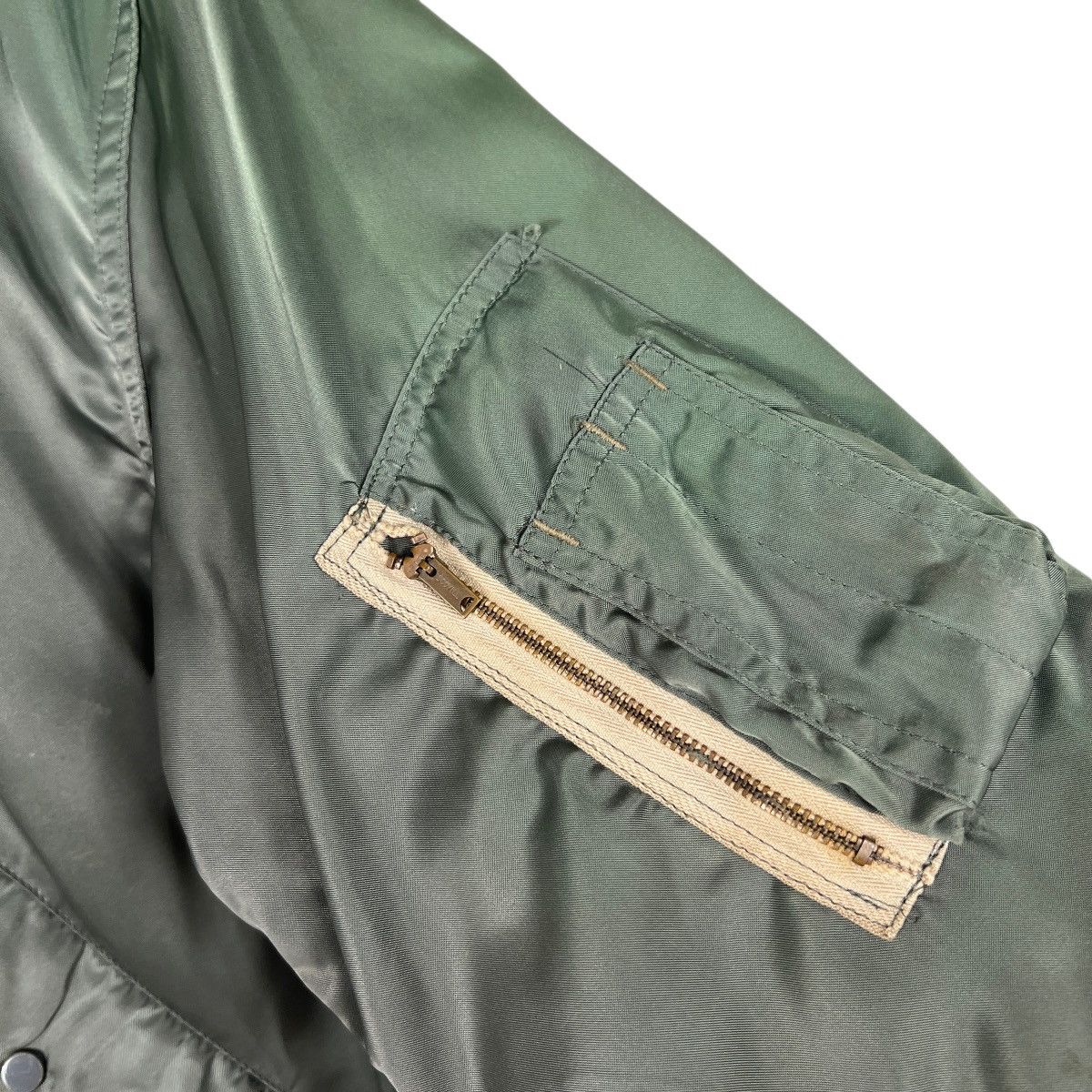 Vintage 🔥 Vintage Houston Military Bomber Jacket Size US M / EU 48-50 / 2 - 8 Thumbnail