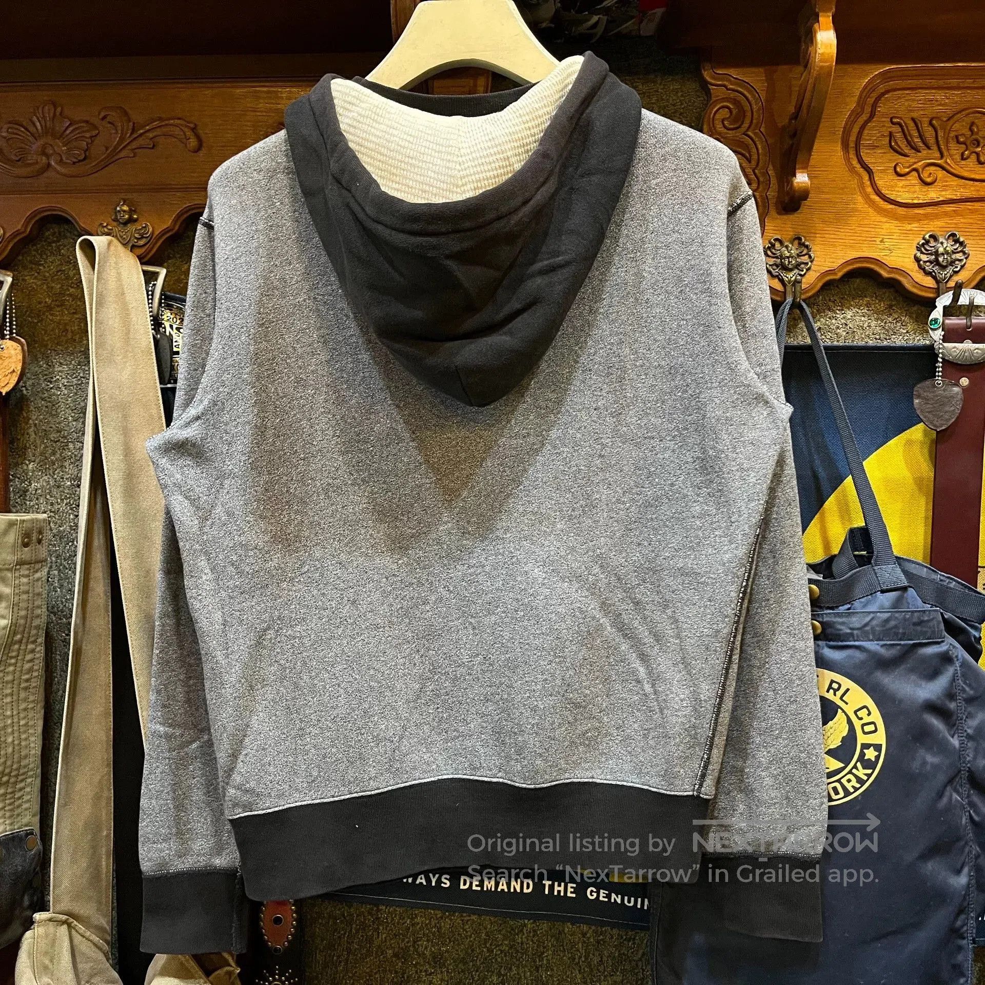 RRL Ralph Lauren double rl ralph lauren gray sweatshirt. Size US S / EU 44-46 / 1 - 2 Thumbnail