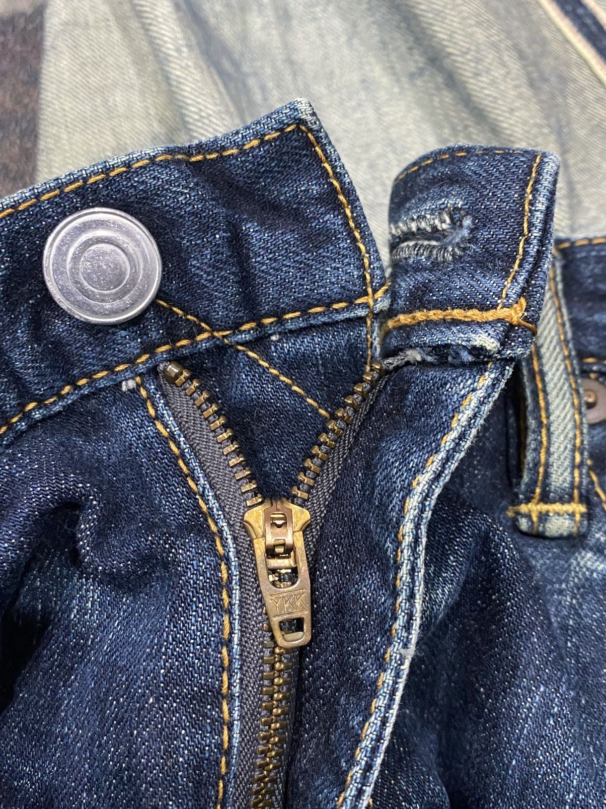 20471120 SHIPS Denim Redline Selvage Skinny Size US 34 / EU 50 - 9 Thumbnail